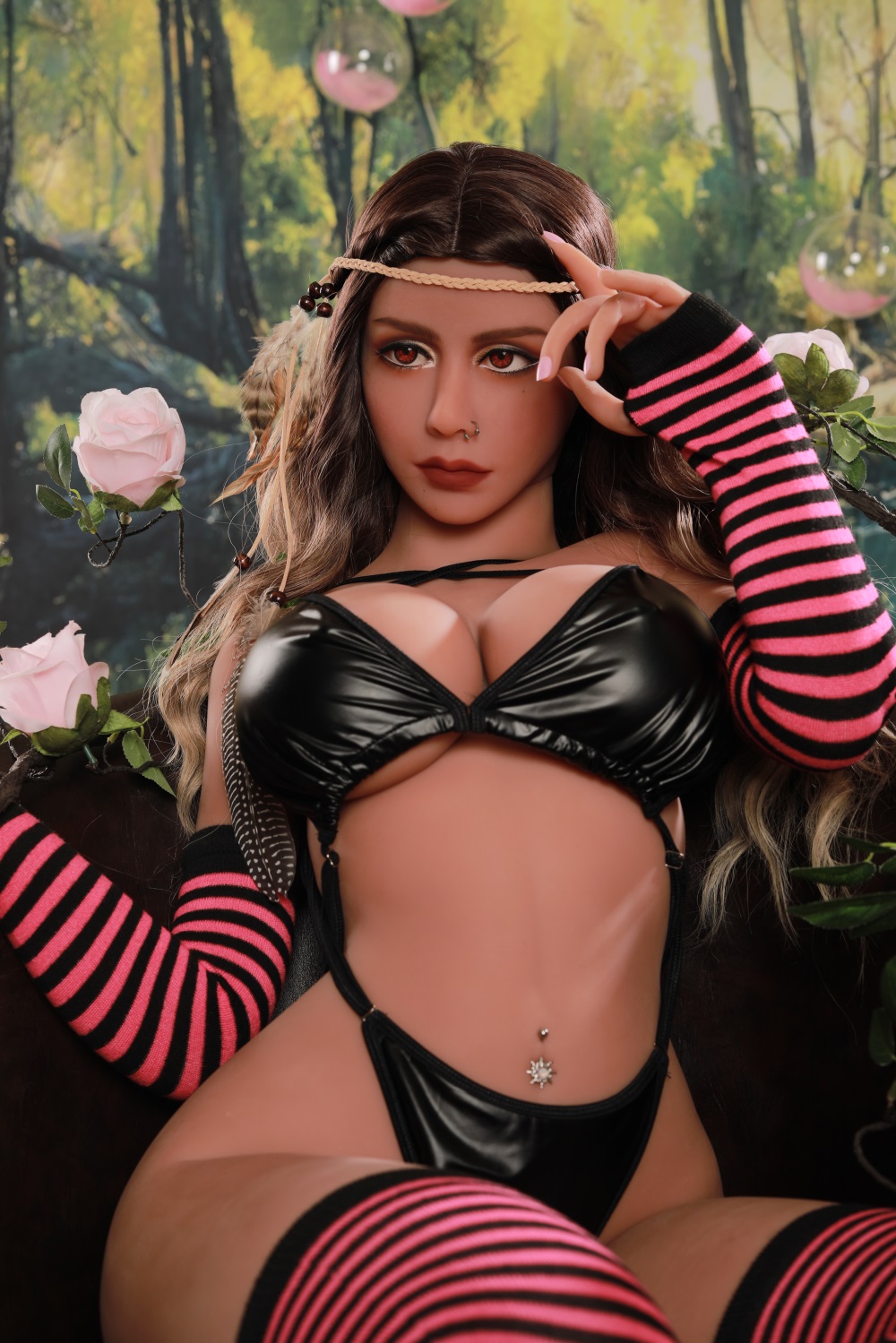 Delilah	 - 5ft 2(158cm) Ultra Realistic Big Breasts TPE Sex Doll (In Stock US)