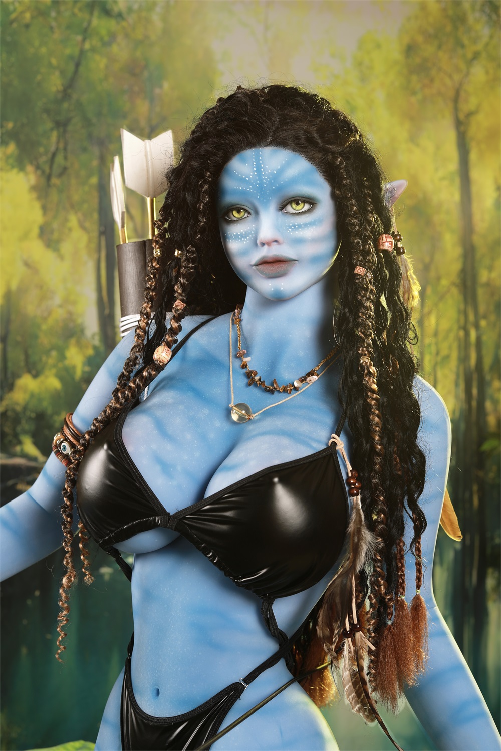 Bleve - 165cm (5ft5) Blue Skin Beast style Realistic Sex Doll