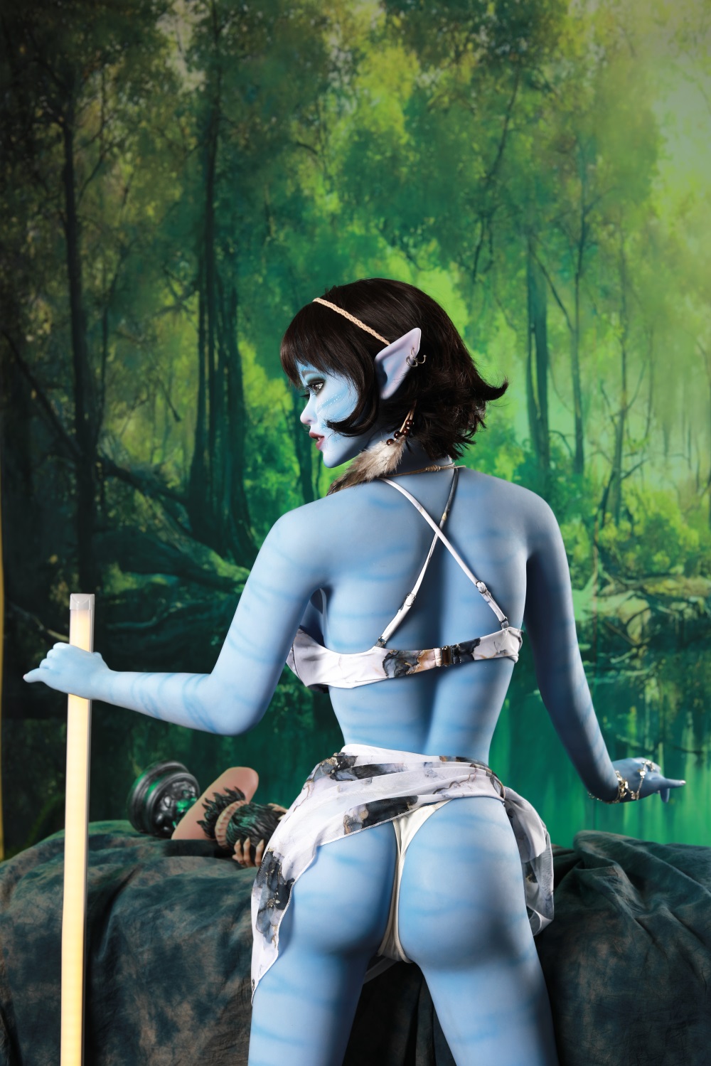 Avatar - 165cm (5ft5) Blue Skin Beast style Realistic Sex Doll