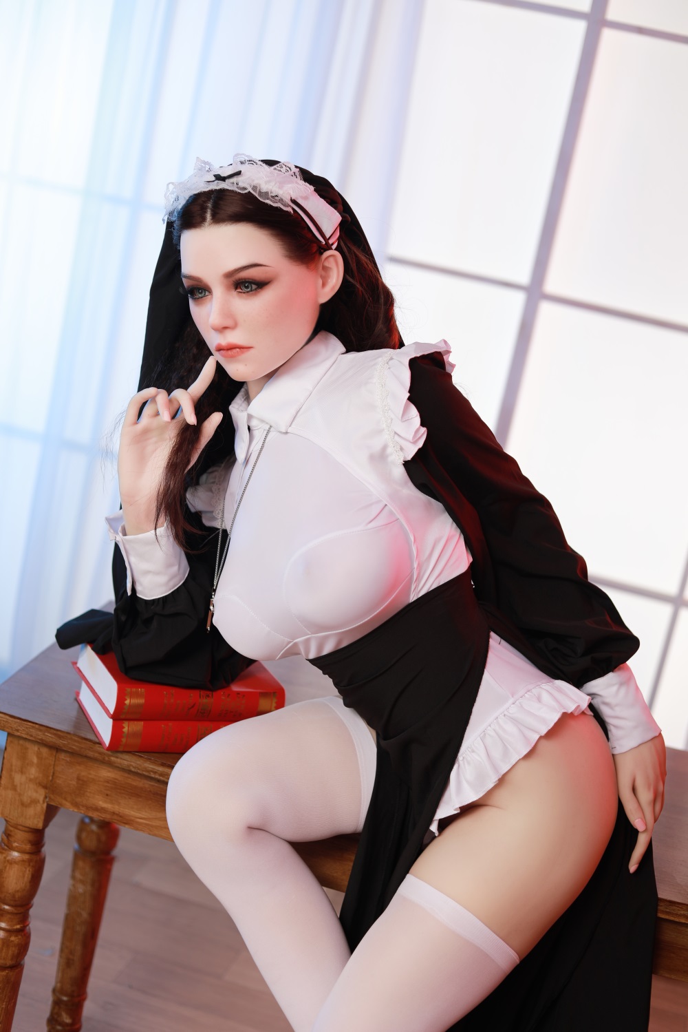 Cosdoll | Mia -5ft 6/168cm Religious Nun Cosplay Silicone Sex Doll (In Stock EU)