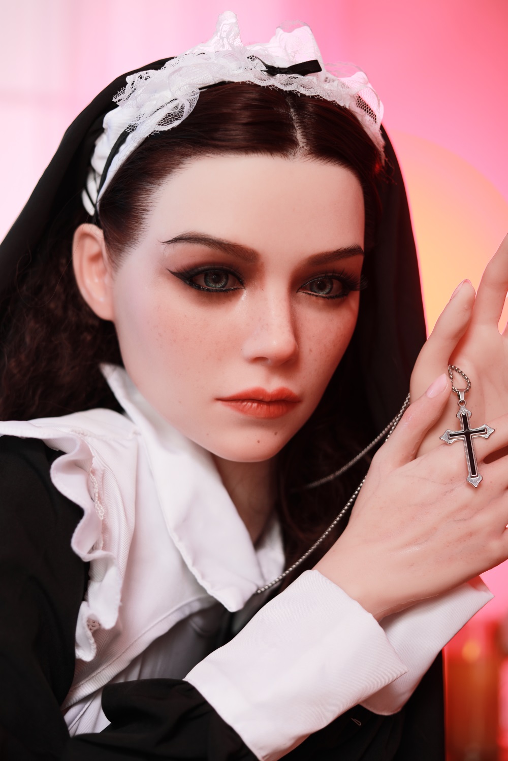 Cosdoll | Mia -5ft 6/168cm Religious Nun Cosplay Silicone Sex Doll (In Stock EU)