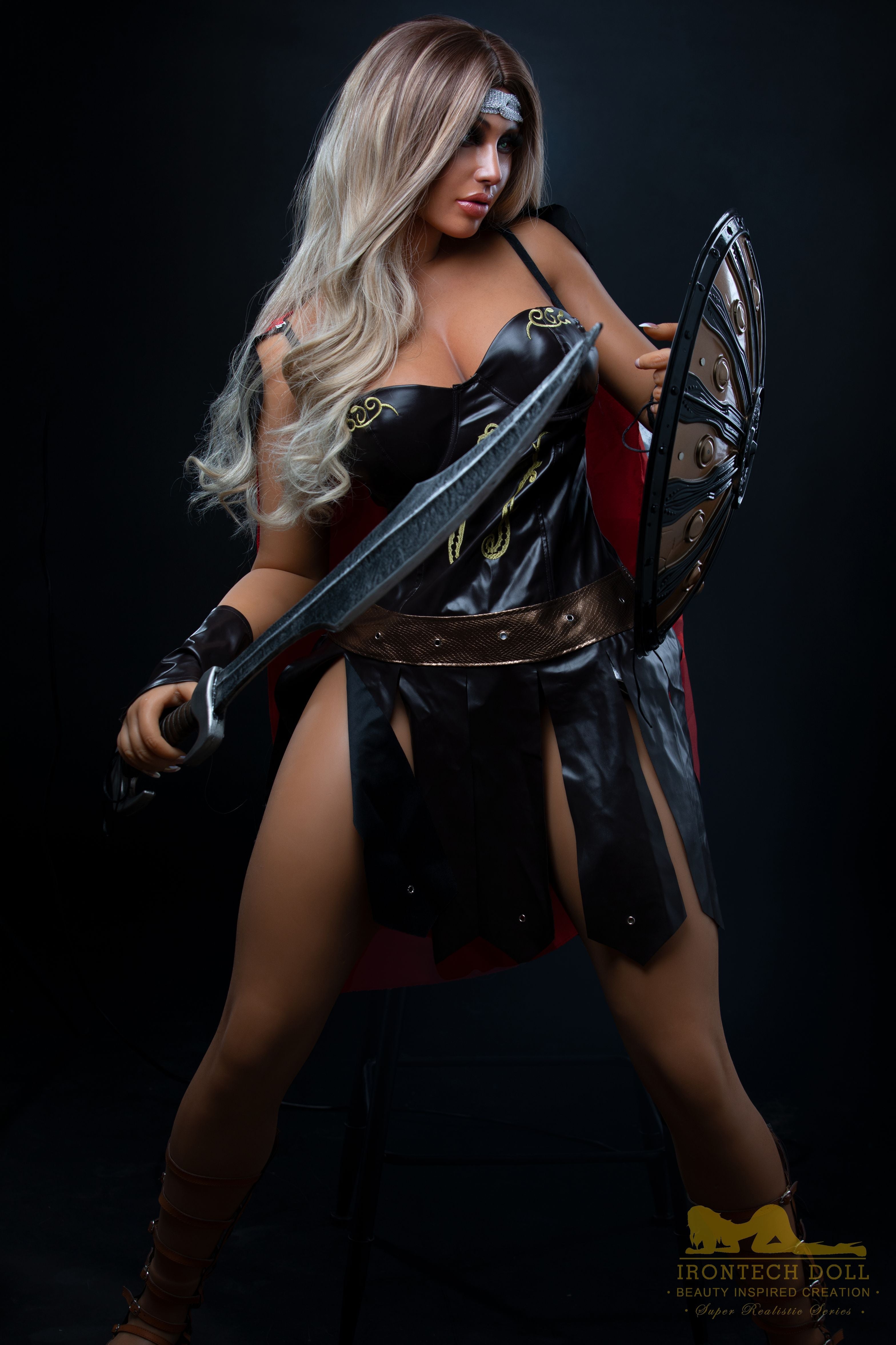 Irontech | Hedy - 5.4ft (164cm) Warrior Silicone Real Doll