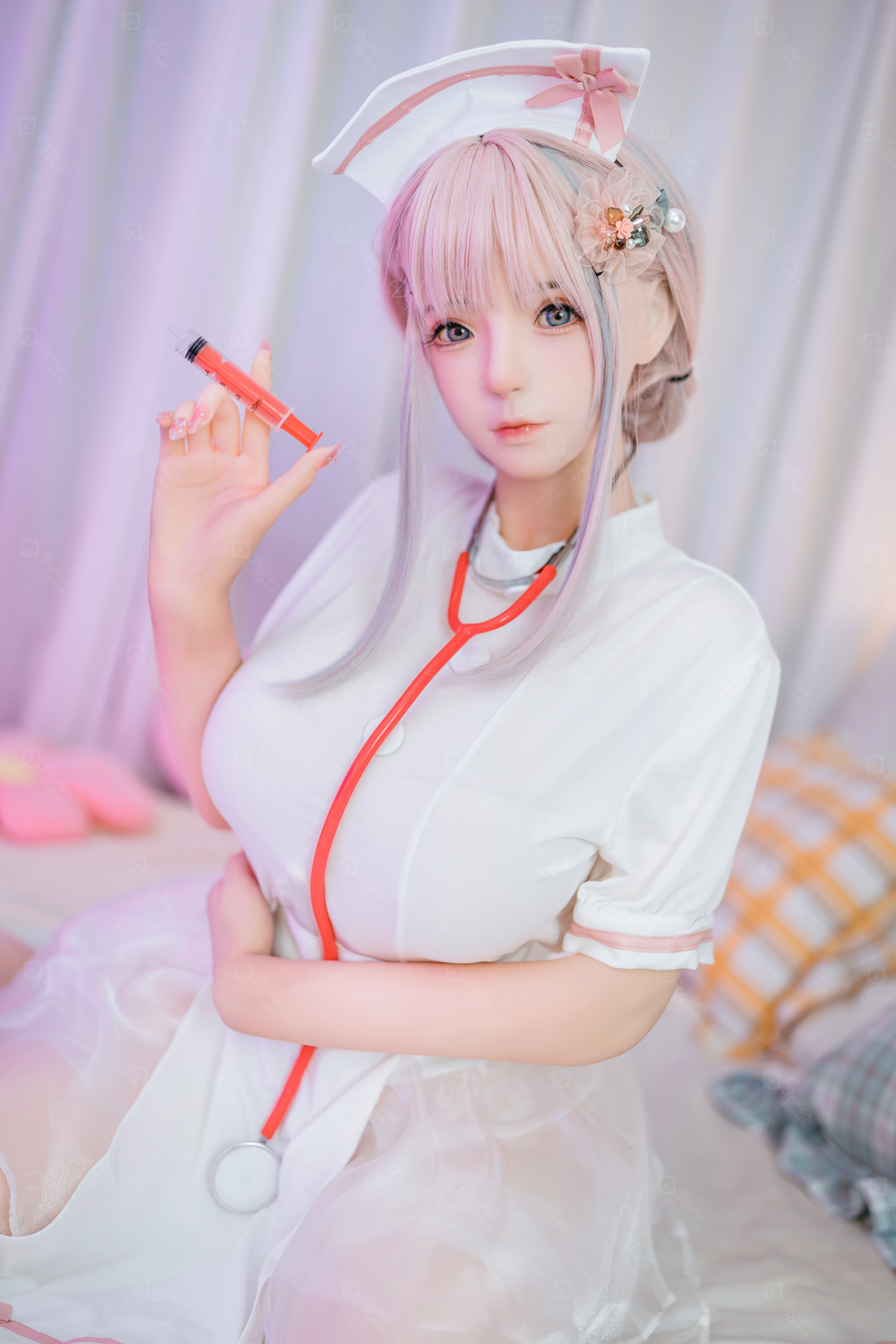 JR | Hana - 5Ft 2(157cm) Sexy Japanese Nurse Silicone Sex Doll 