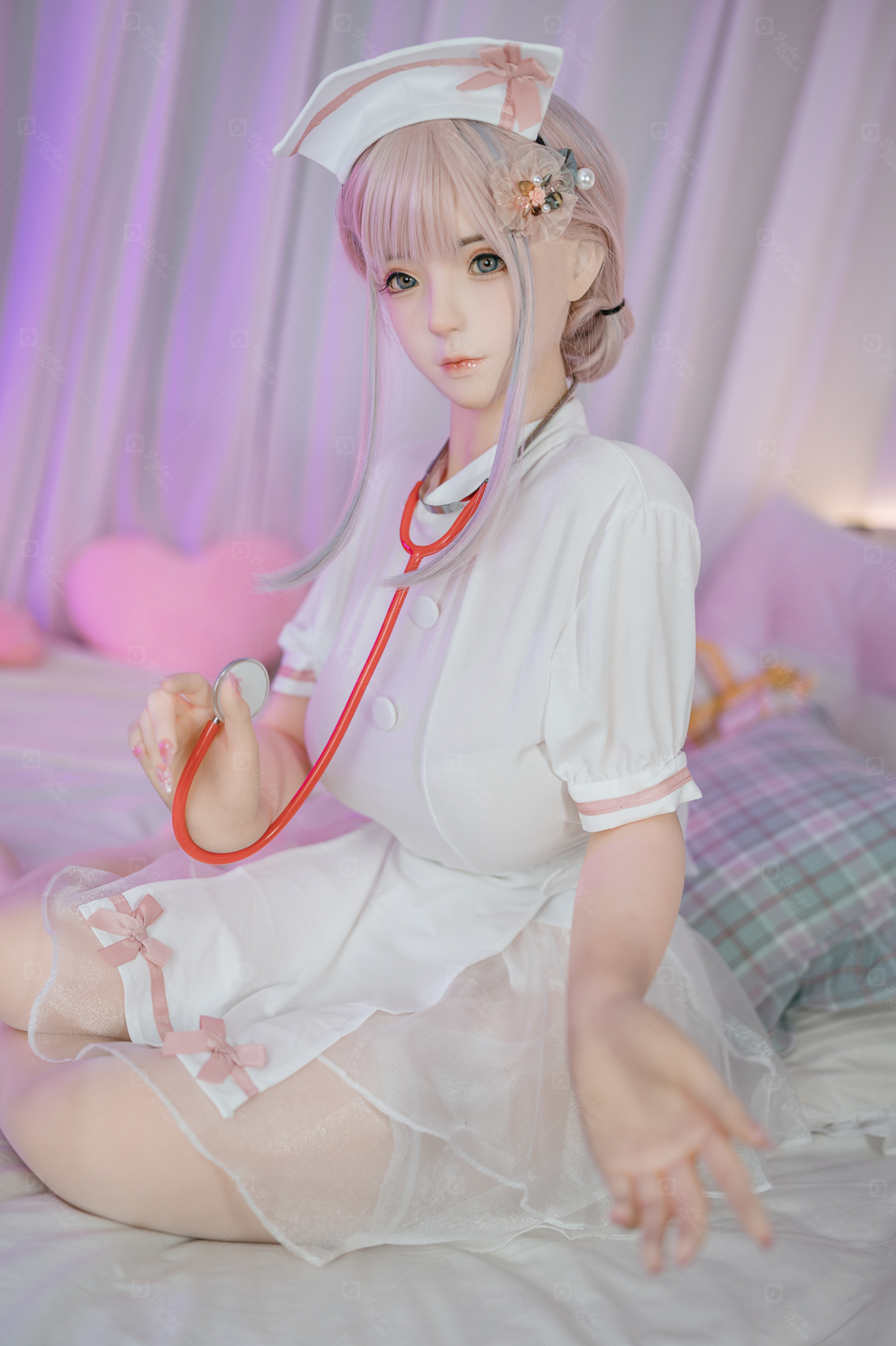 JR | Hana - 5Ft 2(157cm) Sexy Japanese Nurse Silicone Sex Doll 