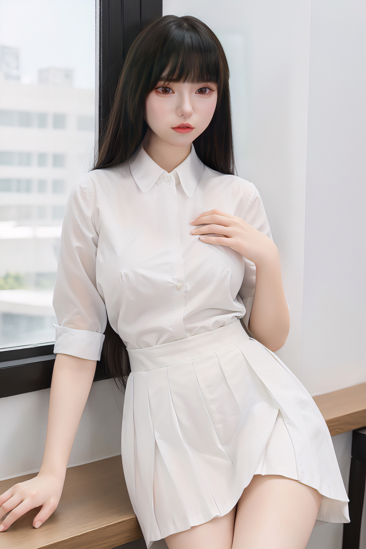 Broya -163cm(5ft4)  Medium Breast ROS Janpanese Lifelike Silicone Sex Doll