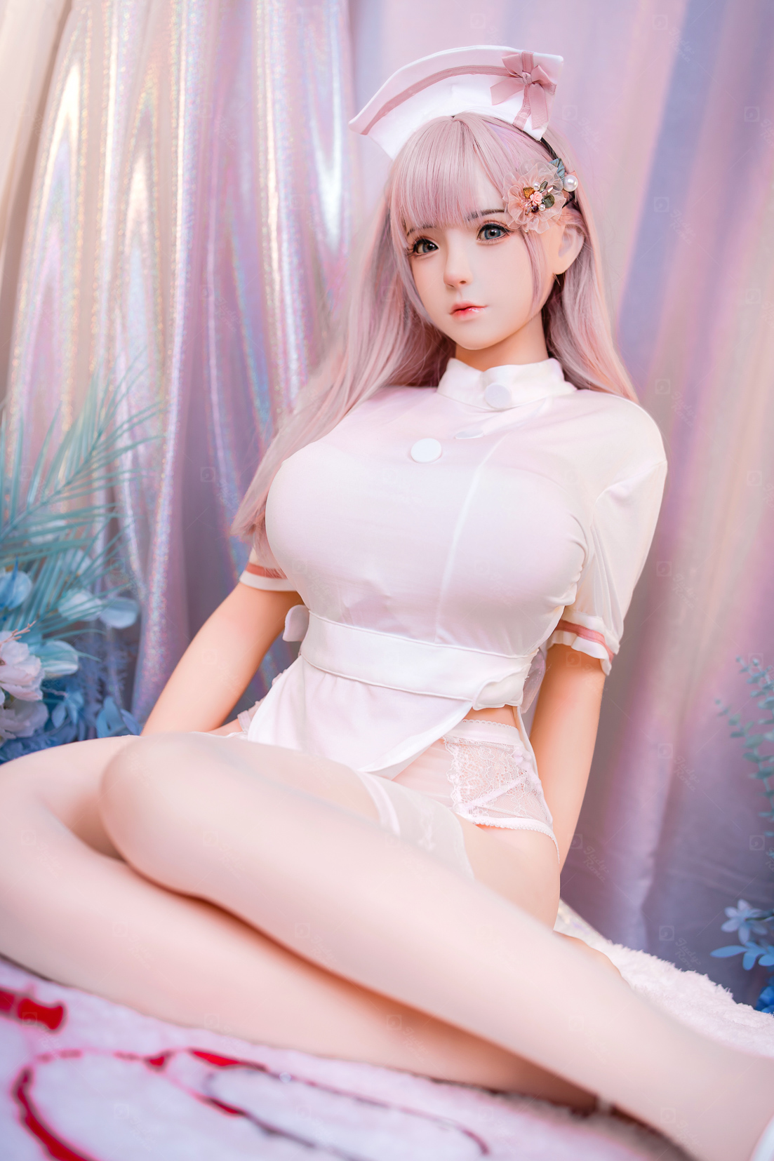 JR | Hana - 5Ft 2(157cm) Sexy Japanese Nurse Silicone Sex Doll 