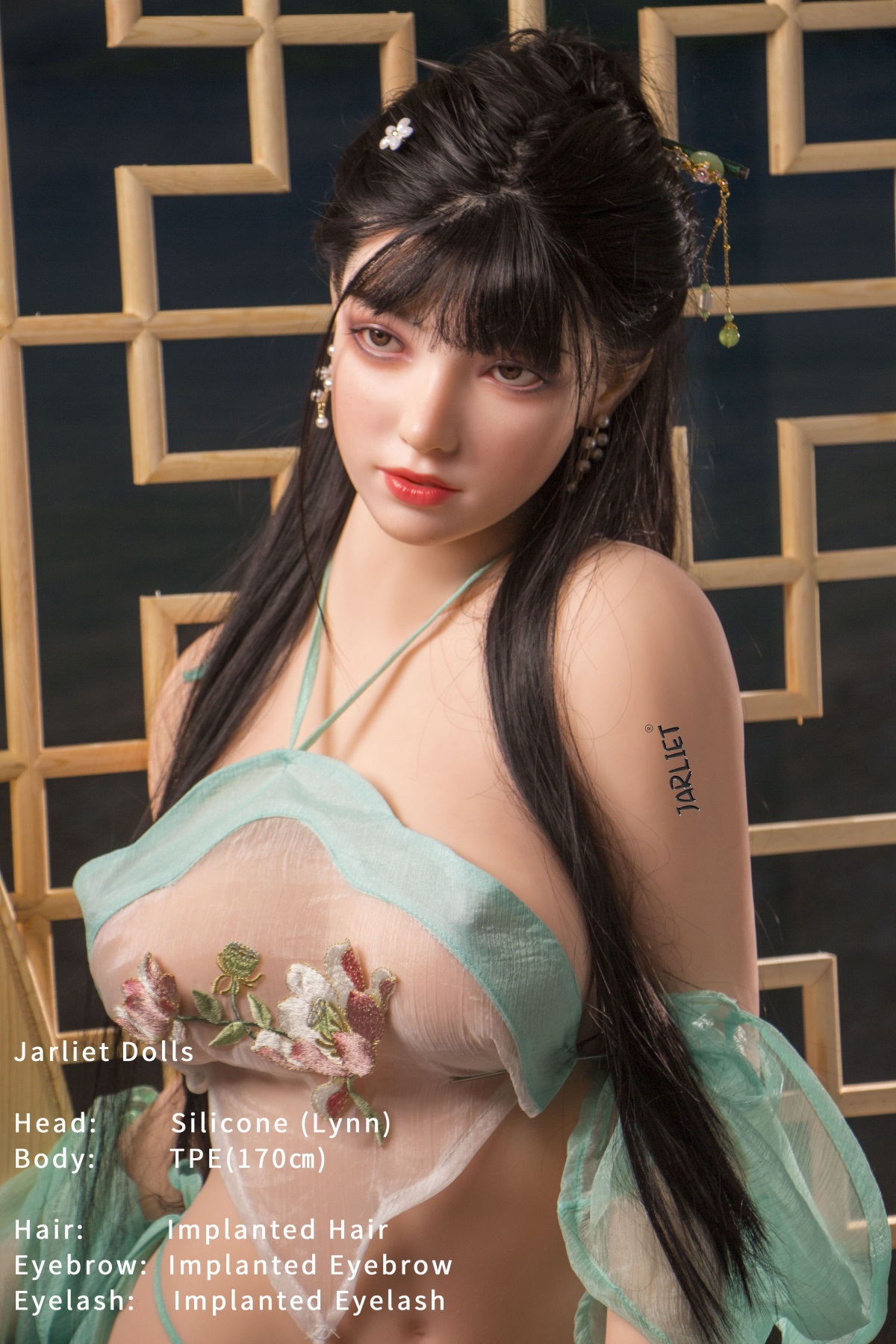 Jarliet | Lynn - 5ft 7 /170cm Silicone Head Real Oral Sex Doll