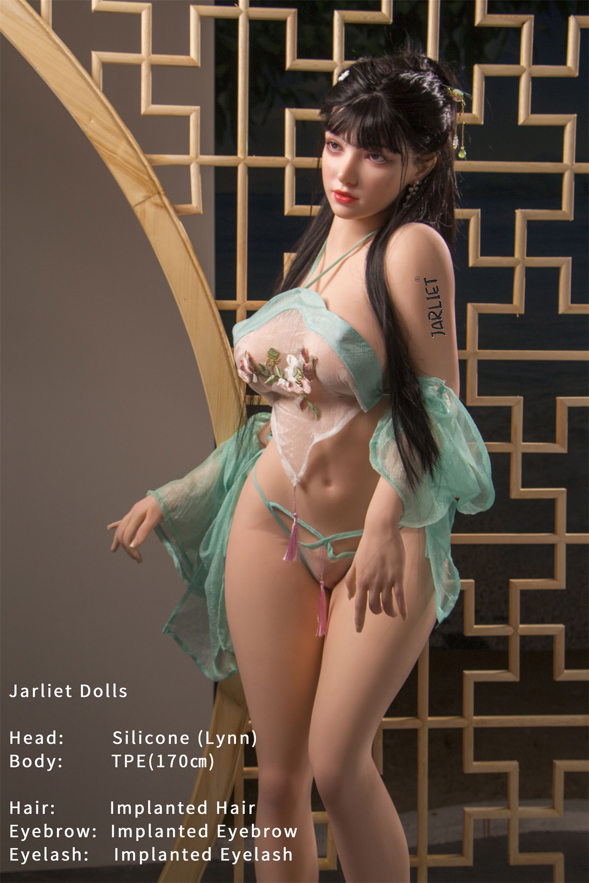 Jarliet | Lynn - 5ft 7 /170cm Silicone Head Real Oral Sex Doll