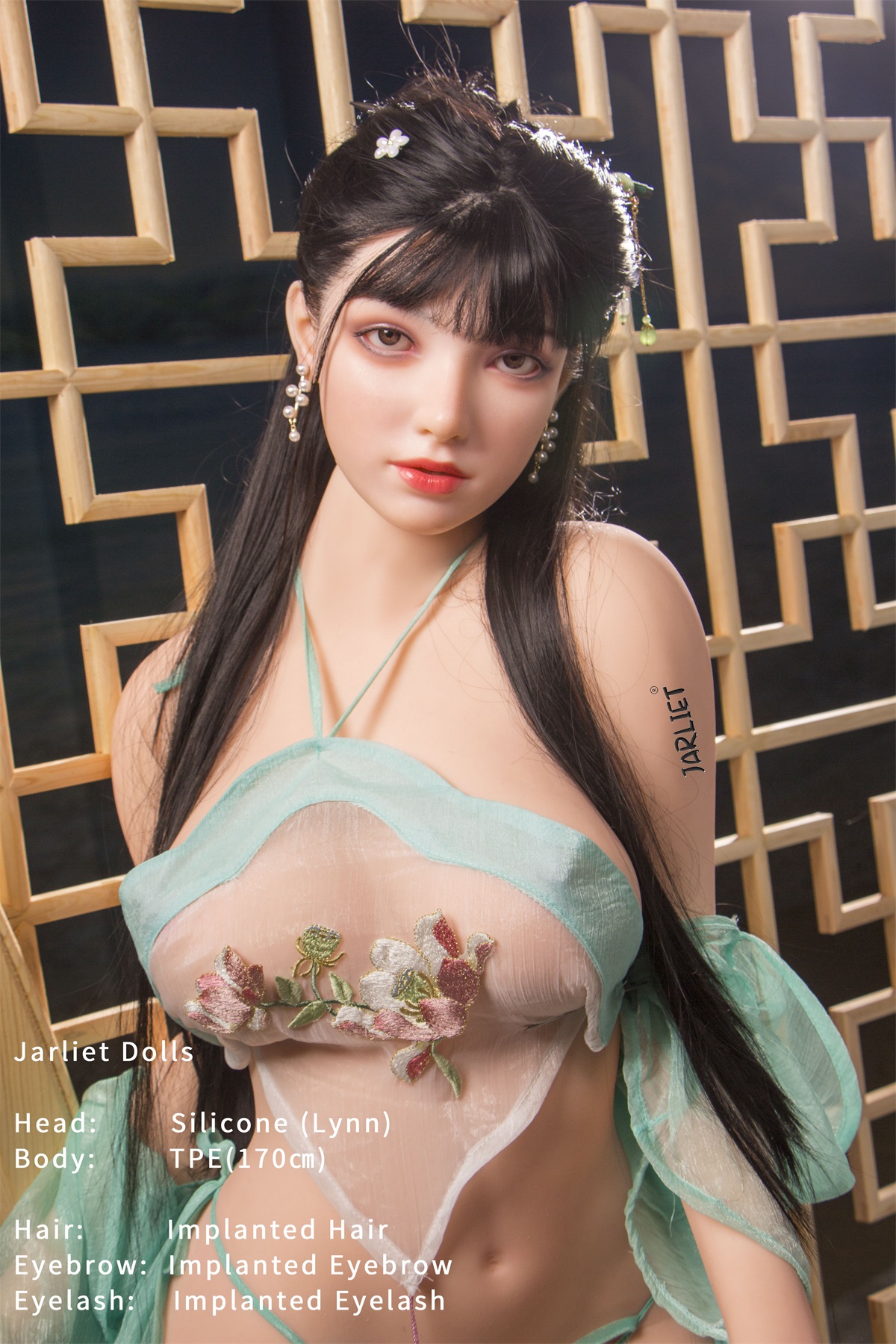 Jarliet | Lynn - 5ft 7 /170cm Silicone Head Real Oral Sex Doll