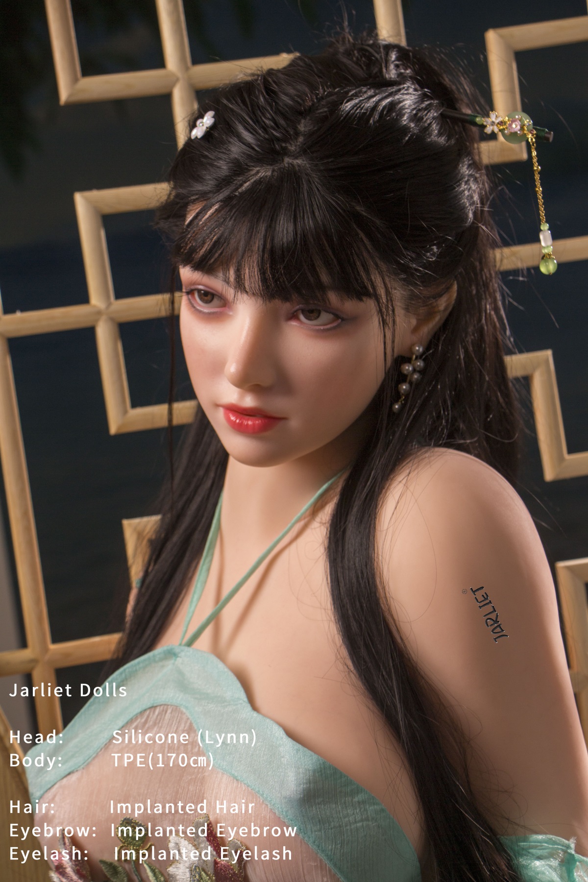 Jarliet | Lynn - 5ft 7 /170cm Silicone Head Real Oral Sex Doll