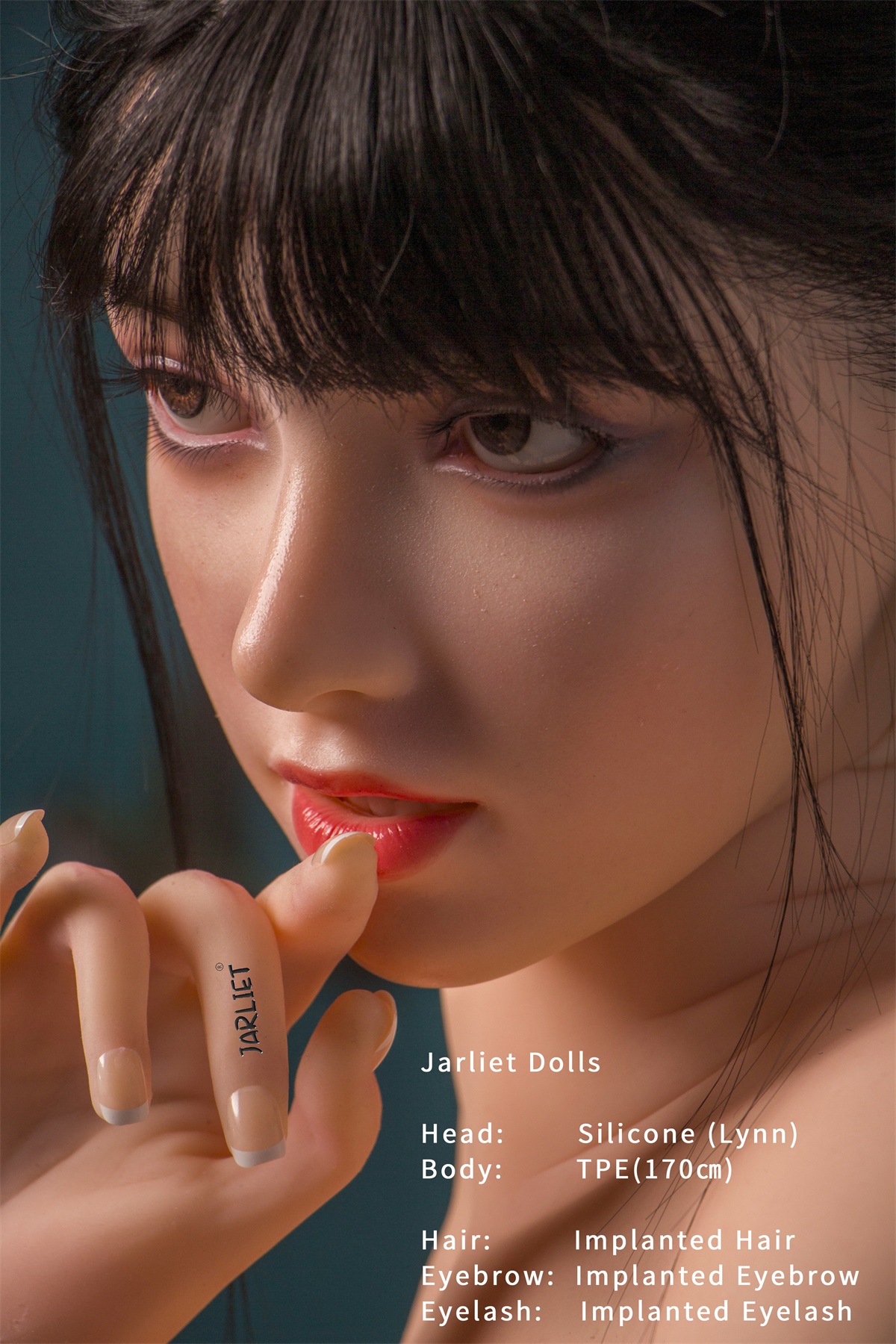 Jarliet | Lynn - 5ft 7 /170cm Silicone Head Real Oral Sex Doll