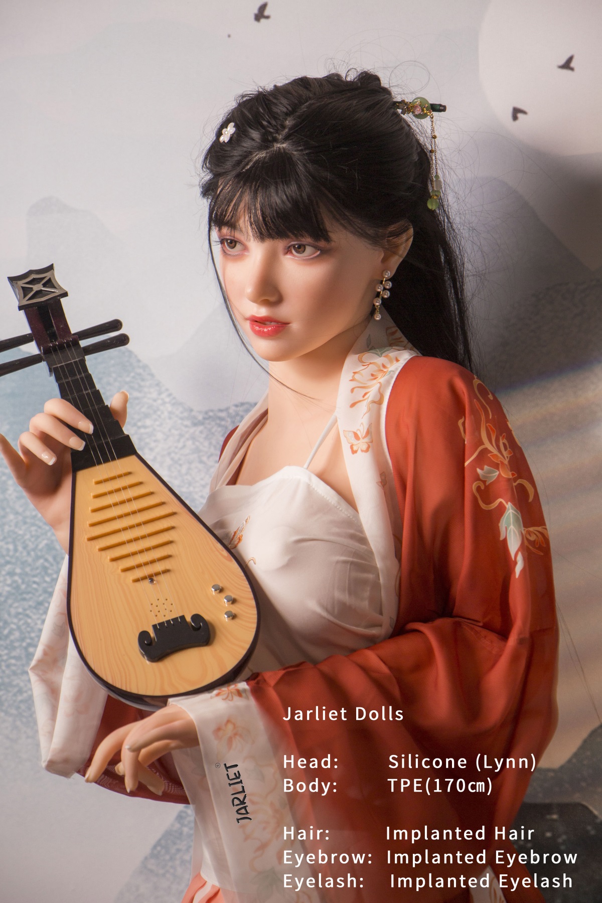 Jarliet | Lynn - 5ft 7 /170cm Silicone Head Real Oral Sex Doll