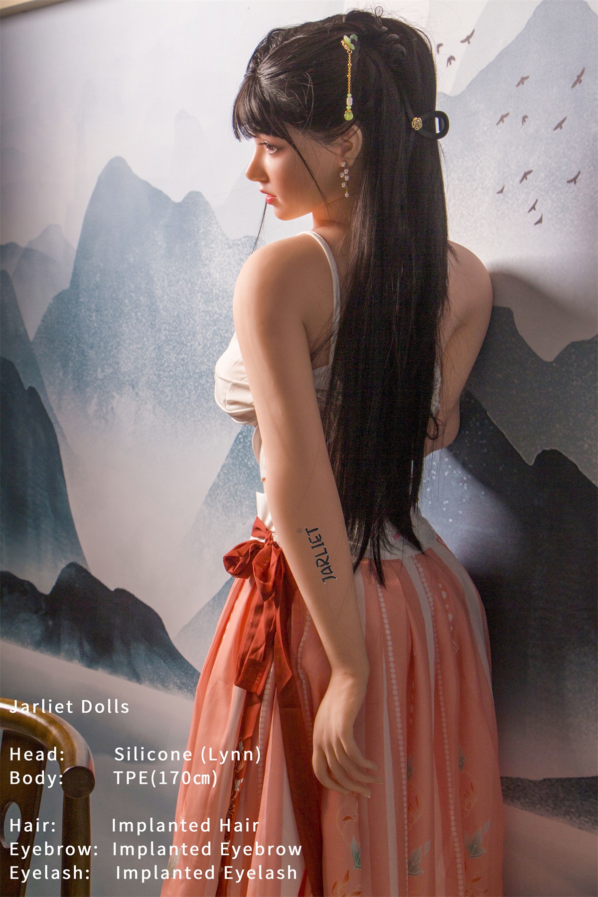 Jarliet | Lynn - 5ft 7 /170cm Silicone Head Real Oral Sex Doll