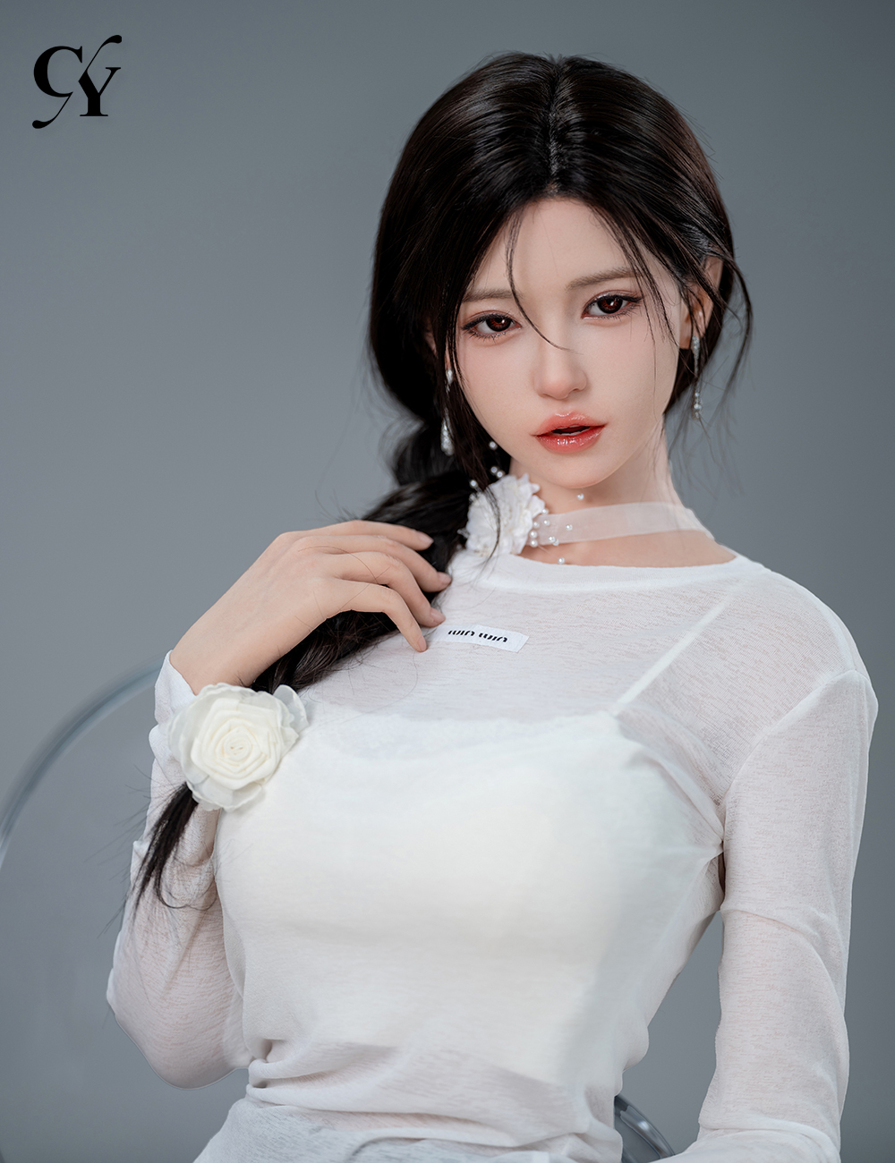 TOP-CY | Liang 3 - 5ft6/168cm F-Cup Realistic ROS Asian-Style Silicone Sex Doll