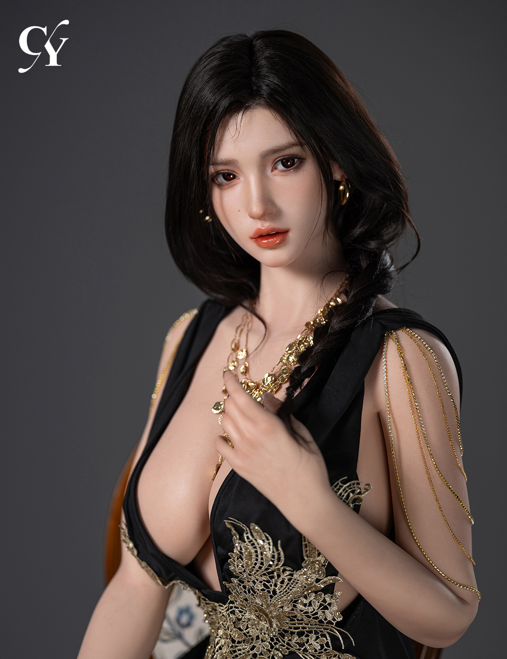 TOP-CY | Lilian 2 - 5ft6/168cm F-Cup Realistic Elegant Asian-Style Silicone Sex Doll