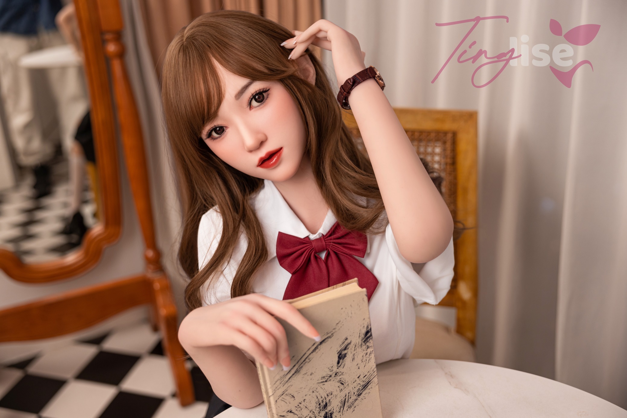 Tinglise | Mia - 4ft 10/148cm ROS Silicone Head Asian Sex Doll
