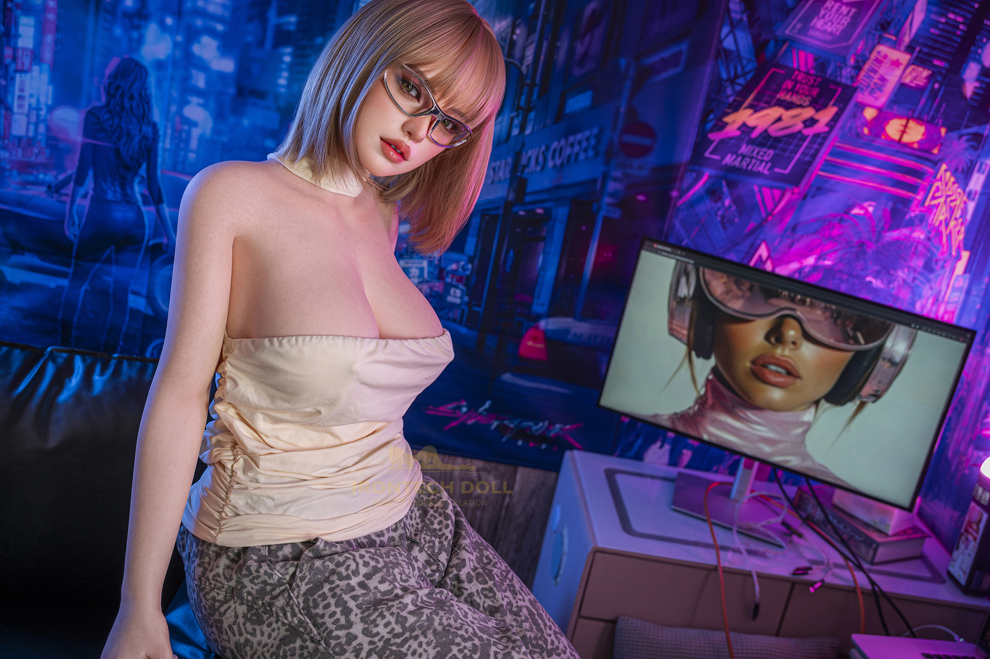IronTech | Akiyama - 5ft4 / 165cm ROS MAX Realistic Curvy Silicone Sex Doll
