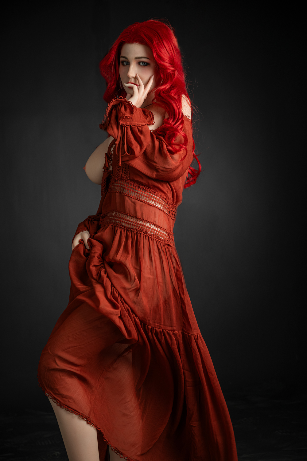 Starpery丨Eva- 171cm / 5ft8 D-Cup Full Silicone Sex Doll