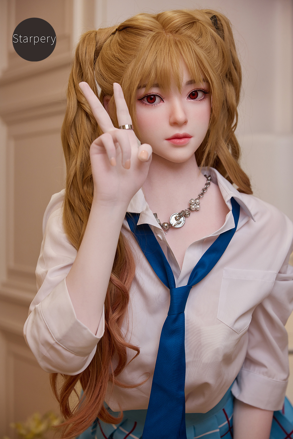 Starpery丨Asuka - 5ft 4/163cm C-Cup Cosplay Silicone Sex Doll(In Stock US)