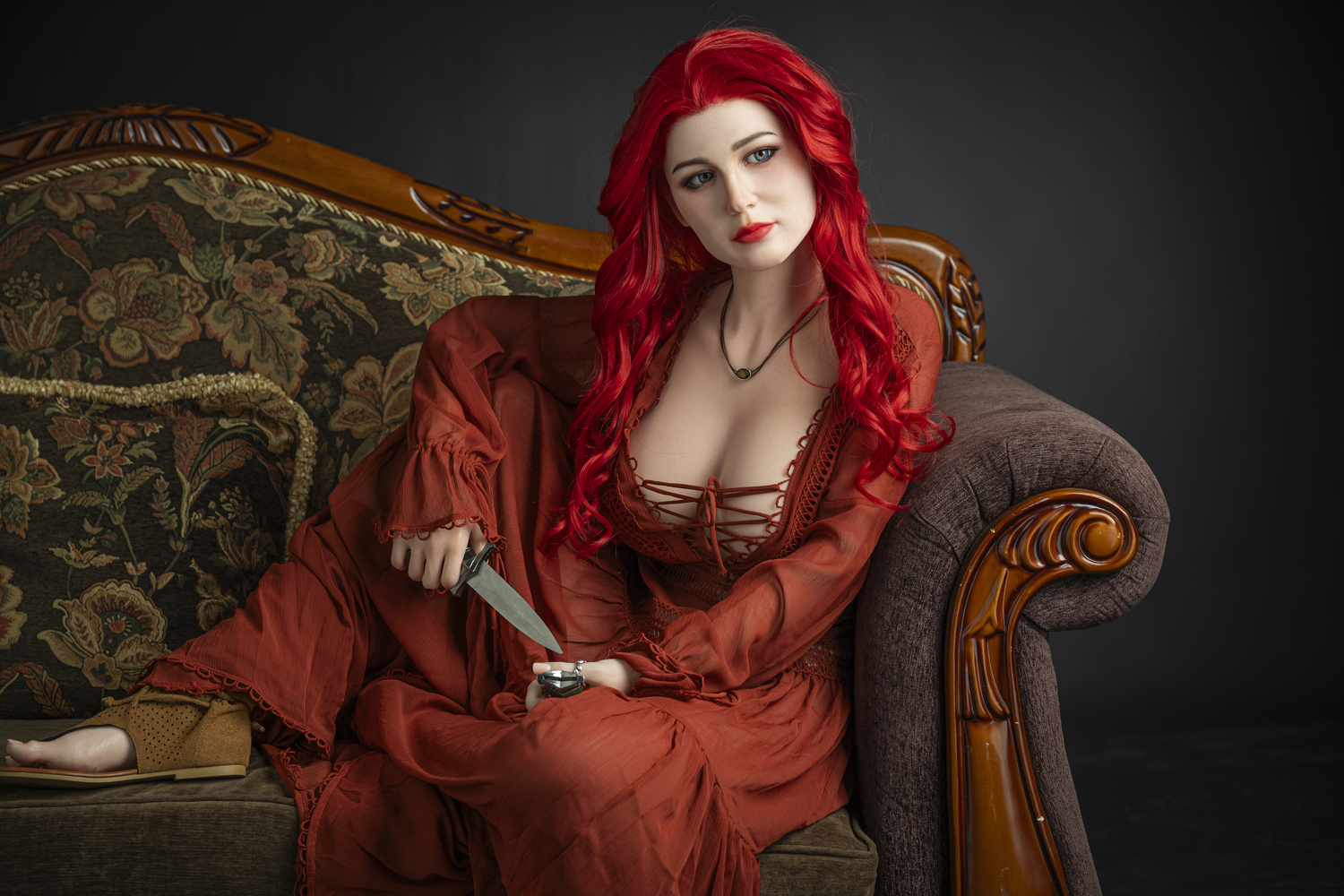 Starpery丨Eva- 171cm / 5ft8 D-Cup Full Silicone Sex Doll