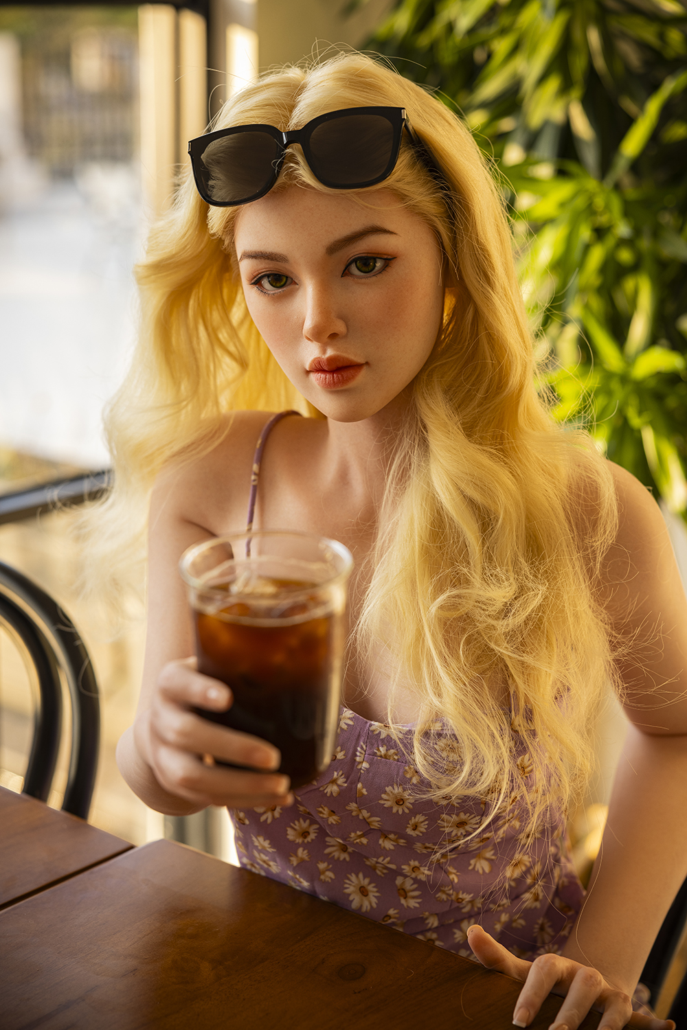 Starpery | Iris-5ft 6/169cm C-Cup Full Silicone Blonde Hair Sex Doll