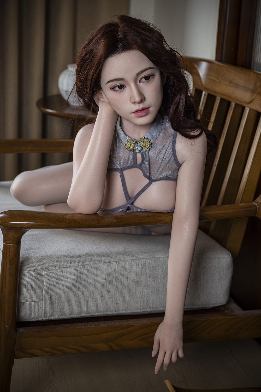 Starpery | Nina - 4ft 11/151cm B-Cup Asian Silicone Sex Doll(In Stock US)
