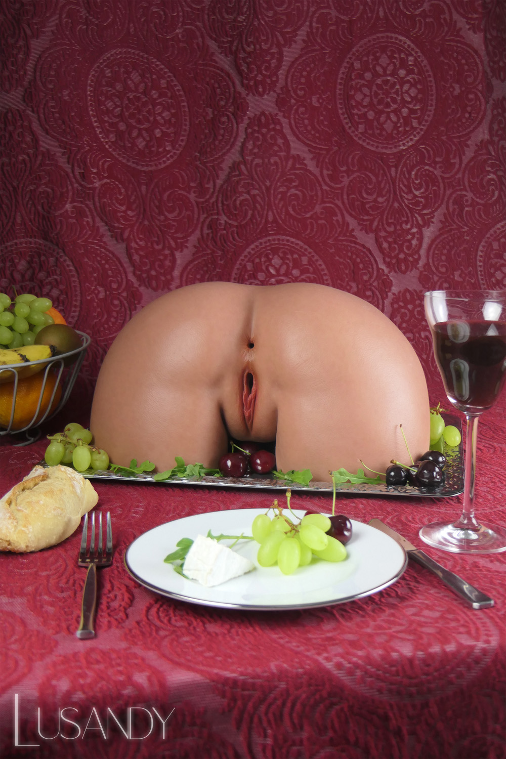 Lusandy Doll | Torso Pleasure Hip Realistic Silicone Masturbator