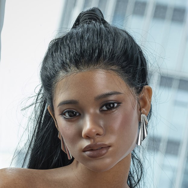 RealLady&Irontech丨ROS MAX- Silicone oral sex doll head - Silicone Head Only