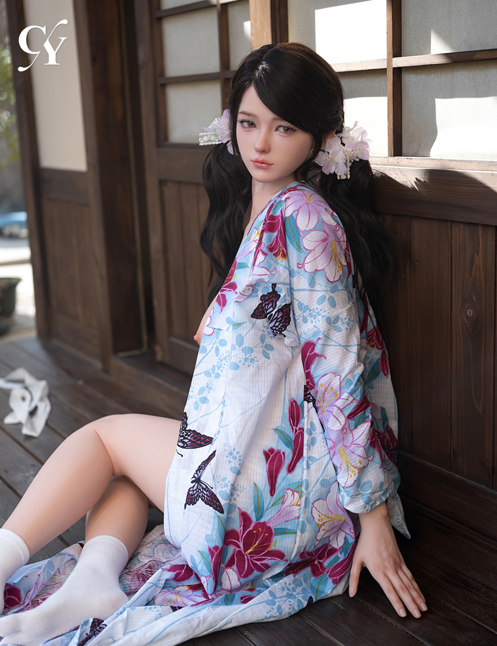 TOP-CY | Sato Asuka - 5ft 4/162cm E-Cup Classic Japanese Kimono Sex Doll