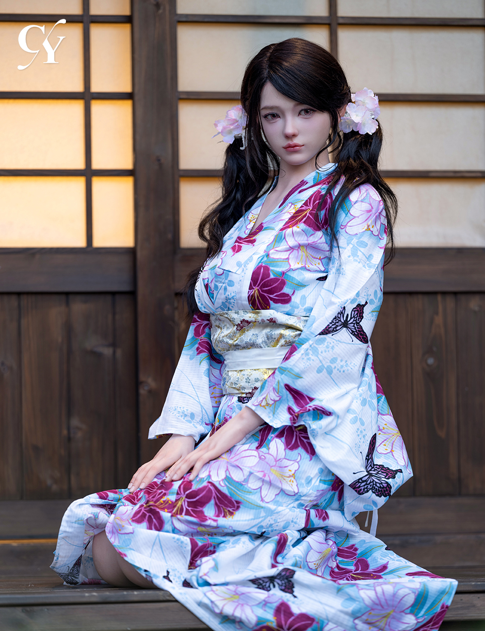 TOP-CY | Sato Asuka - 5ft 4/162cm E-Cup Classic Japanese Kimono Sex Doll