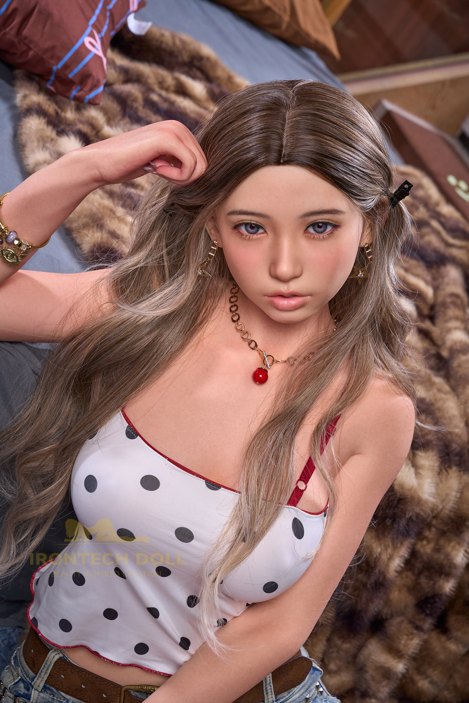 Irontech | Suki 5.4ft/166cm ROS MAX Realistic Silicone Doll