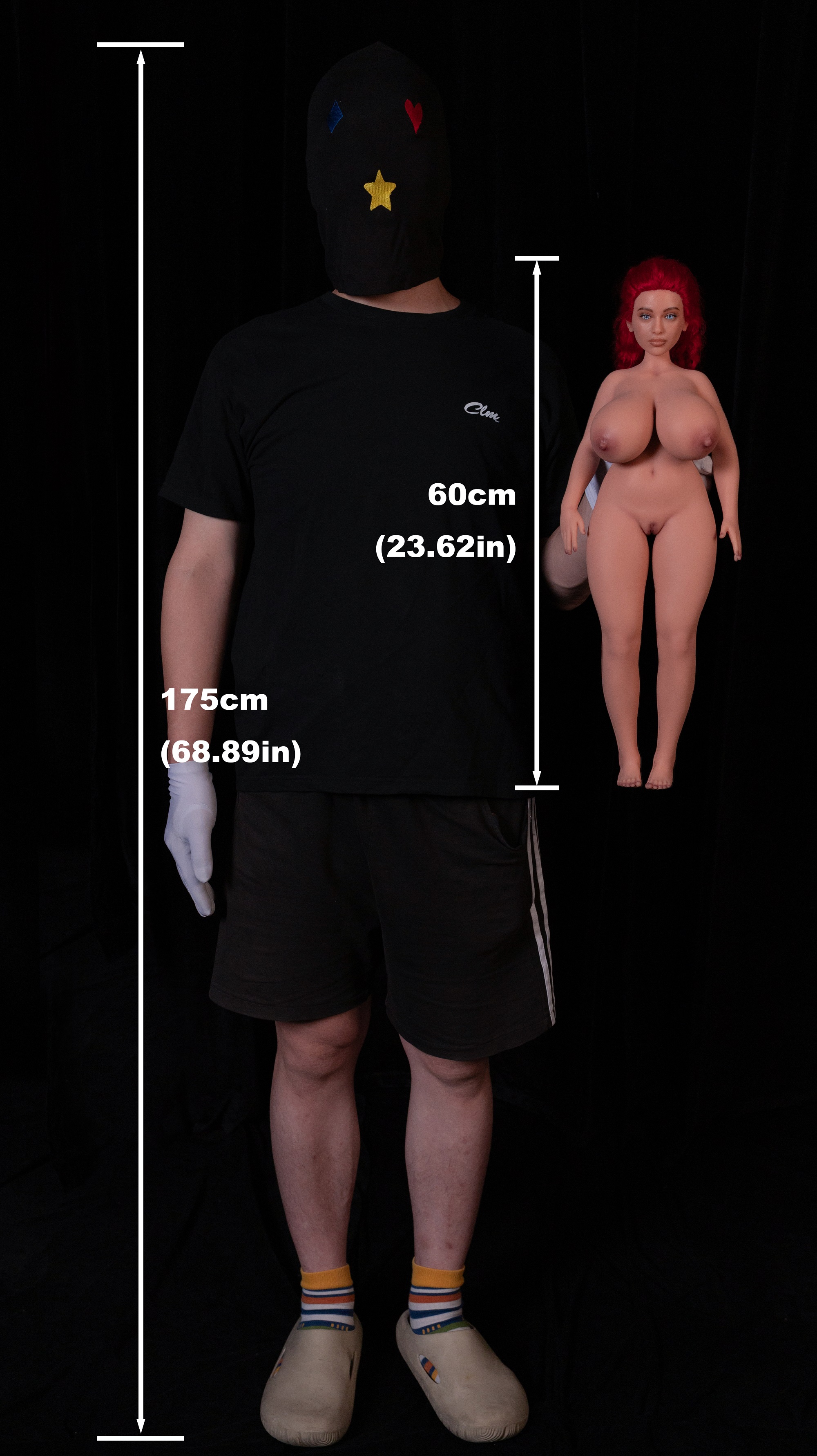 mini sex doll 60cm 60cm (2ft) Real Asian Sex Doll Torso Emerald main image 1