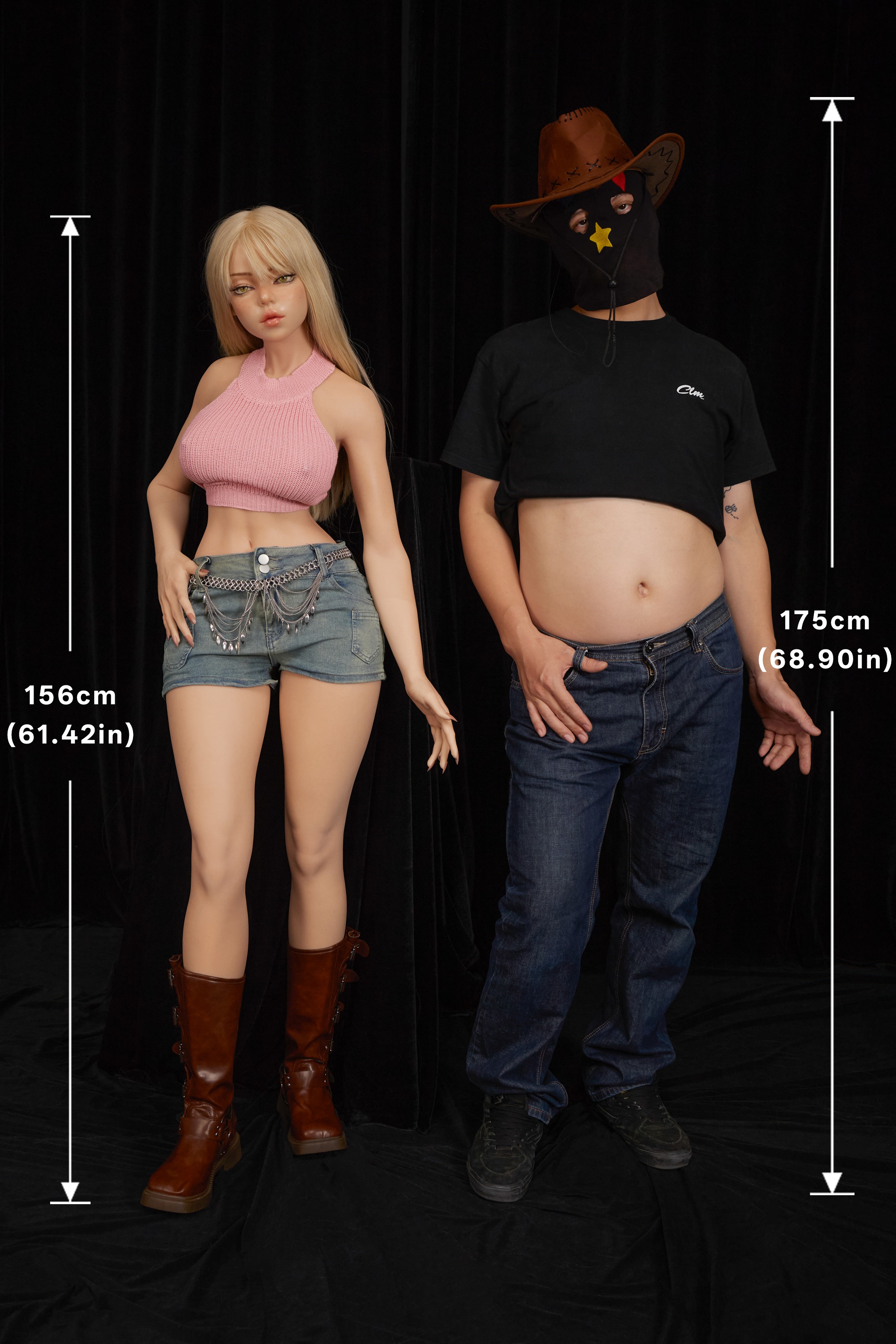Climax | Rhea - 5ft1/156cm Ultra Light Realistic Blonde Lovely Girl Silicone Sex Doll