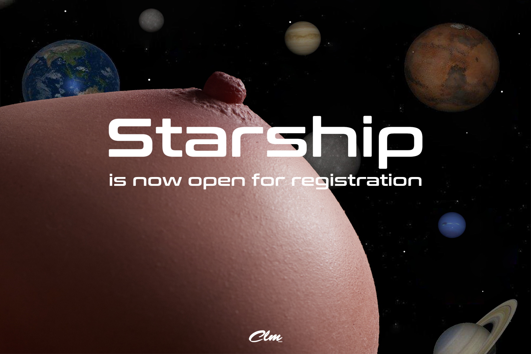 Climax丨Silicone B-86 (Black) Breast Model