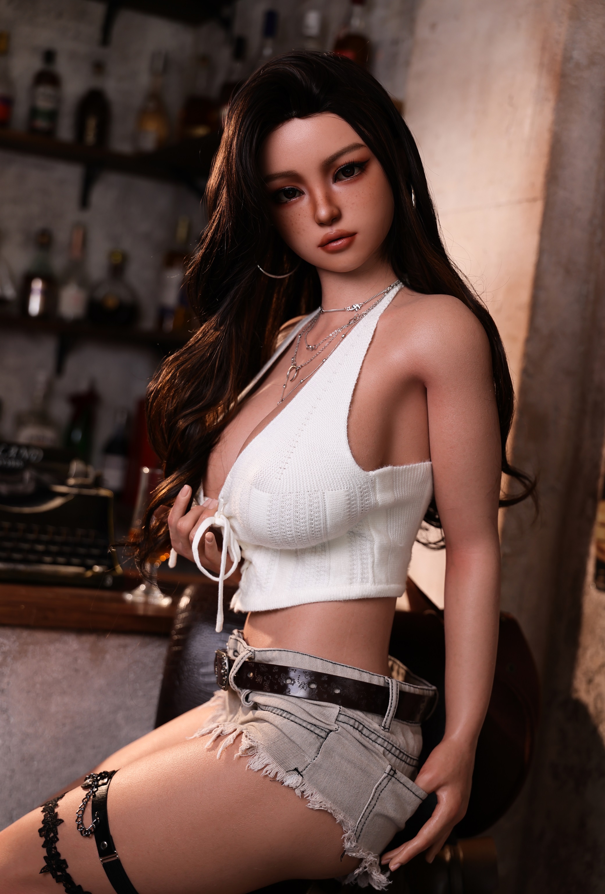 Avant Doll | Tania - 157cm/5ft2 E-Cup Cowgirl ROS Head Full Silicone Doll