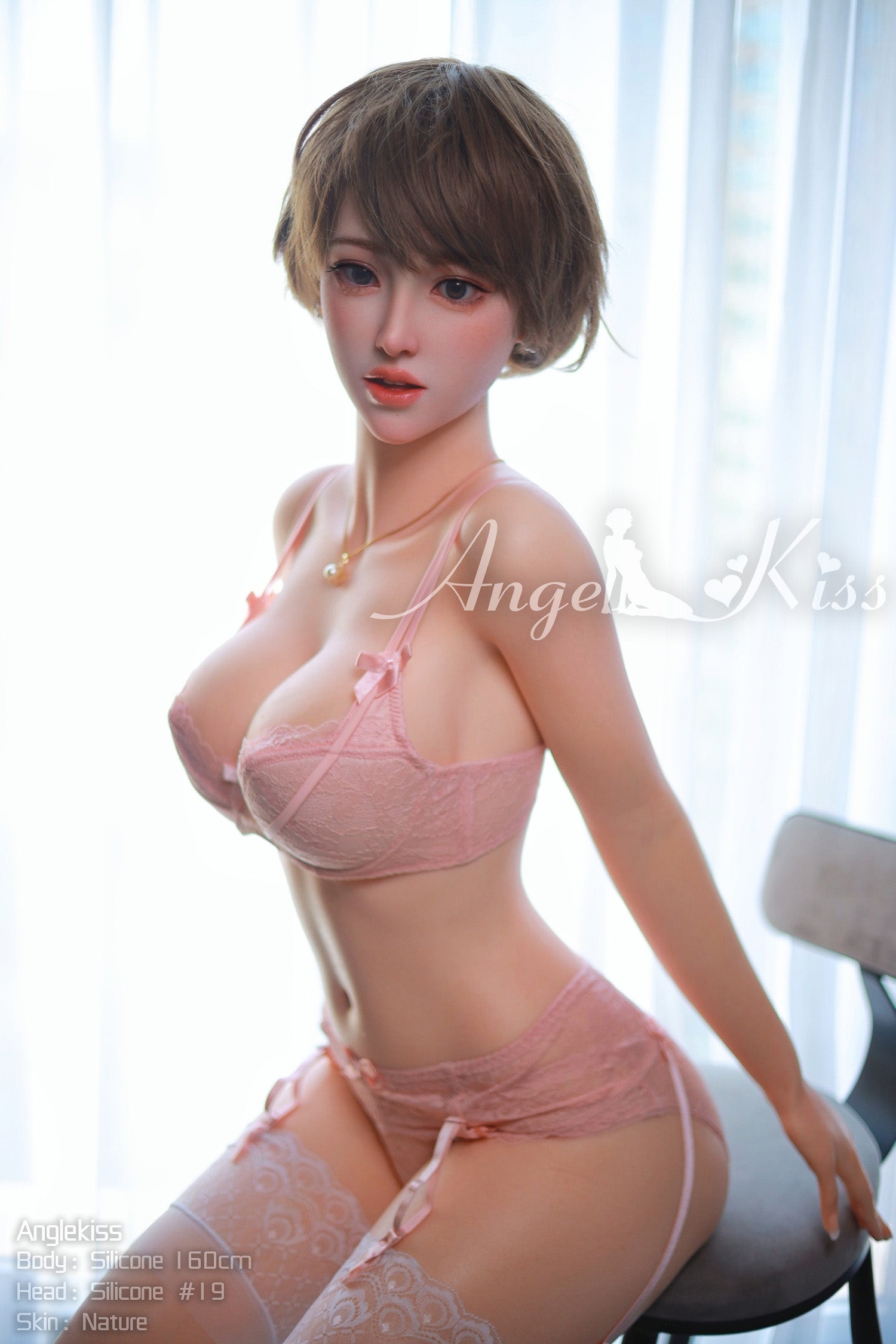 Angel Kiss | 160cm/5ft3 D-cup Silicone Sex Doll – Flora Simon-Honeylovedoll