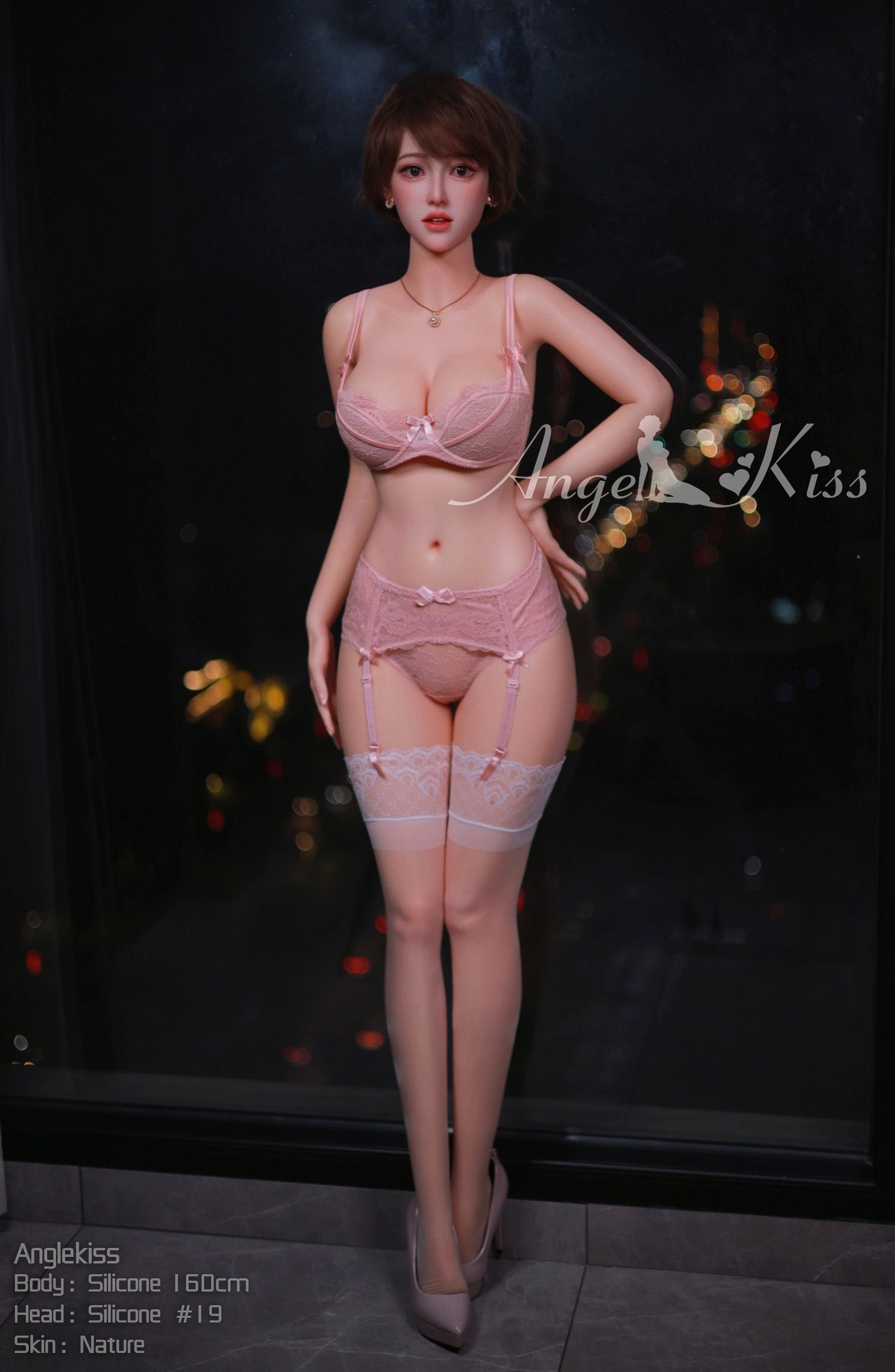 Angel Kiss | 160cm/5ft3 D-cup Silicone Sex Doll – Flora Simon-Honeylovedoll