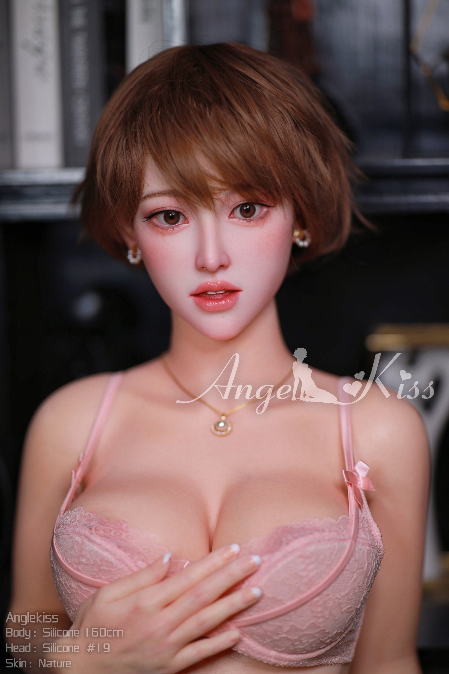 Angel Kiss | 160cm/5ft3 D-cup Silicone Sex Doll – Flora Simon-Honeylovedoll