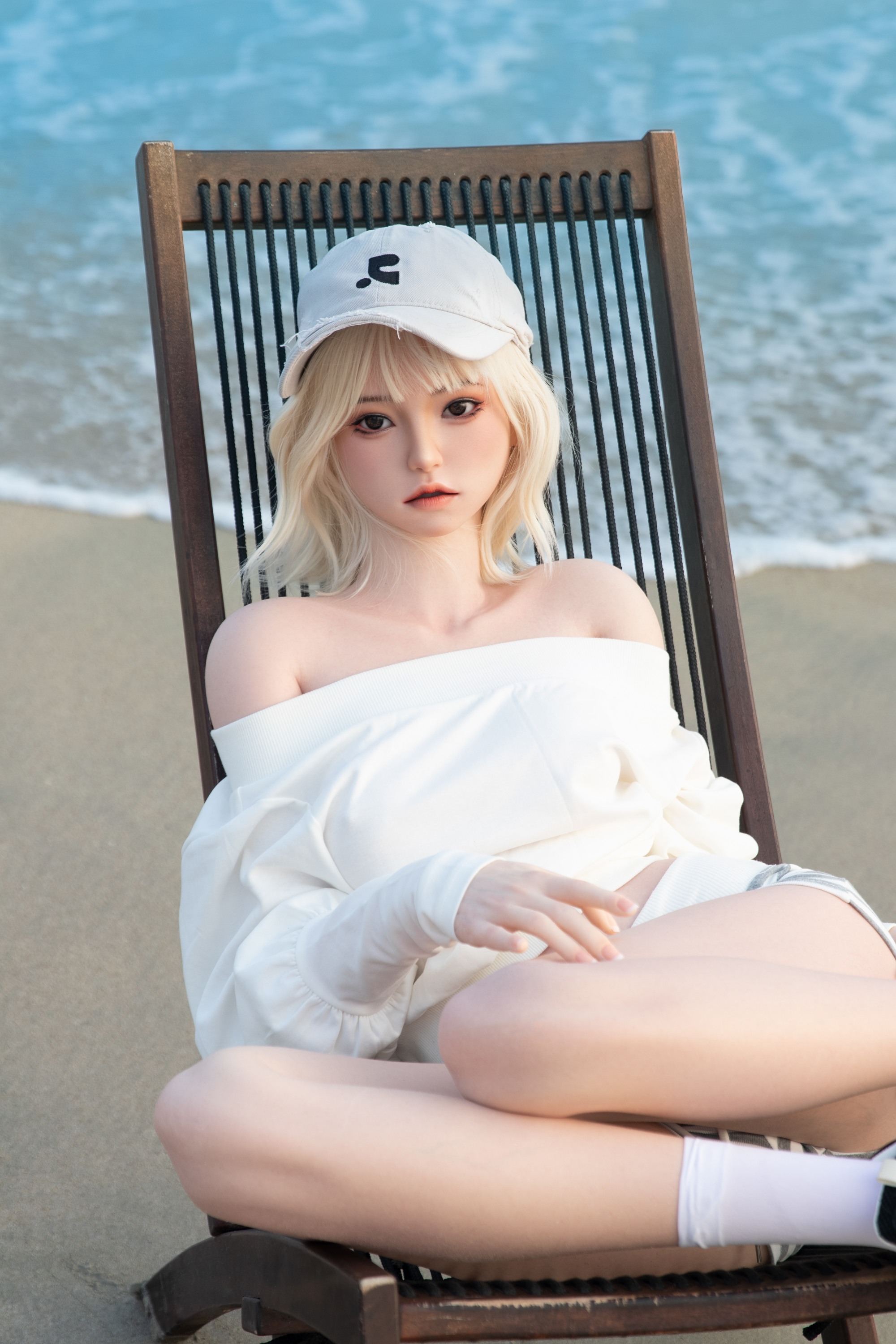 WSG | Emma - 164cm/5ft 5 B-Cup Blonde Realistic Full Silicone Sex Doll