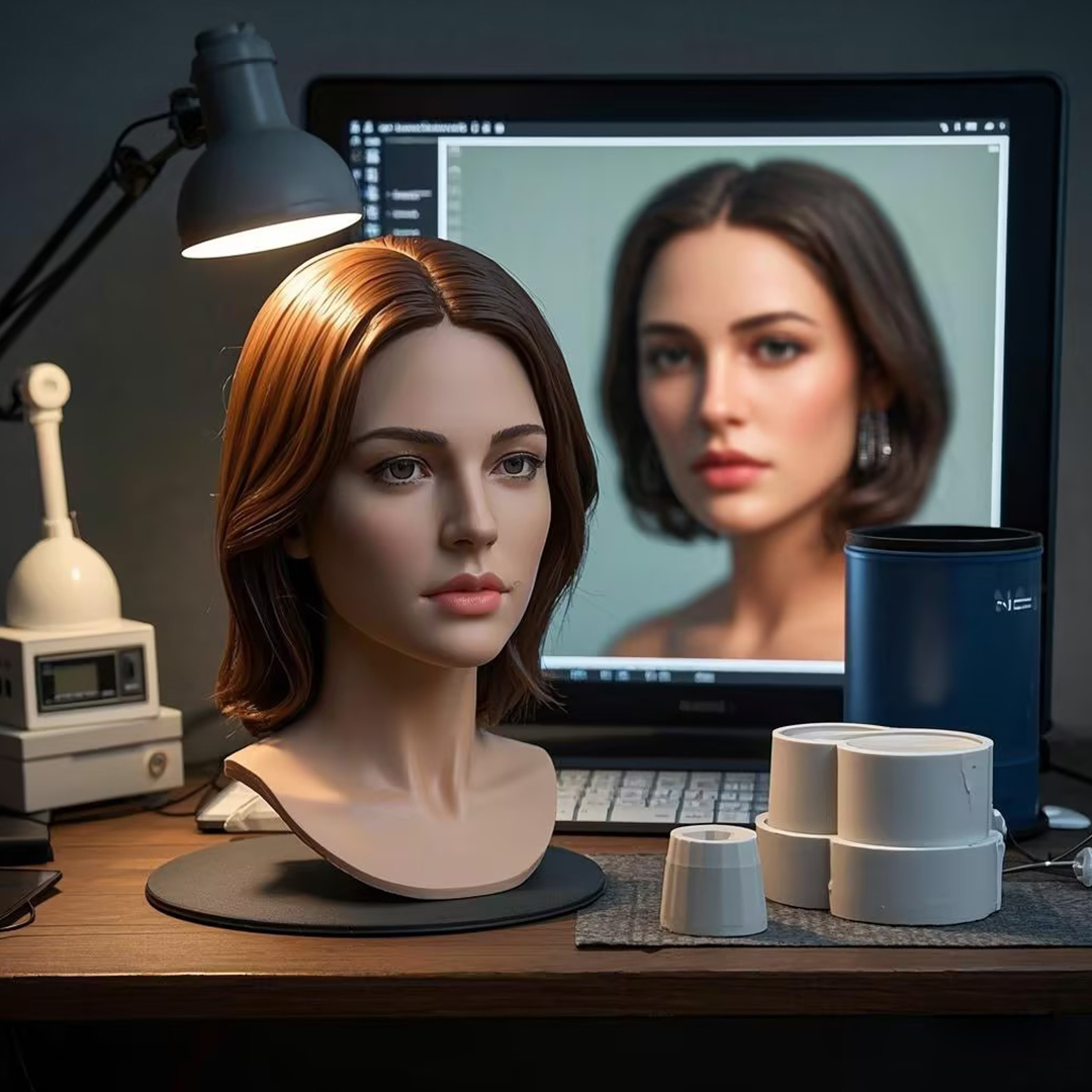 Custom Her Face - Private Customization Doll From Photos