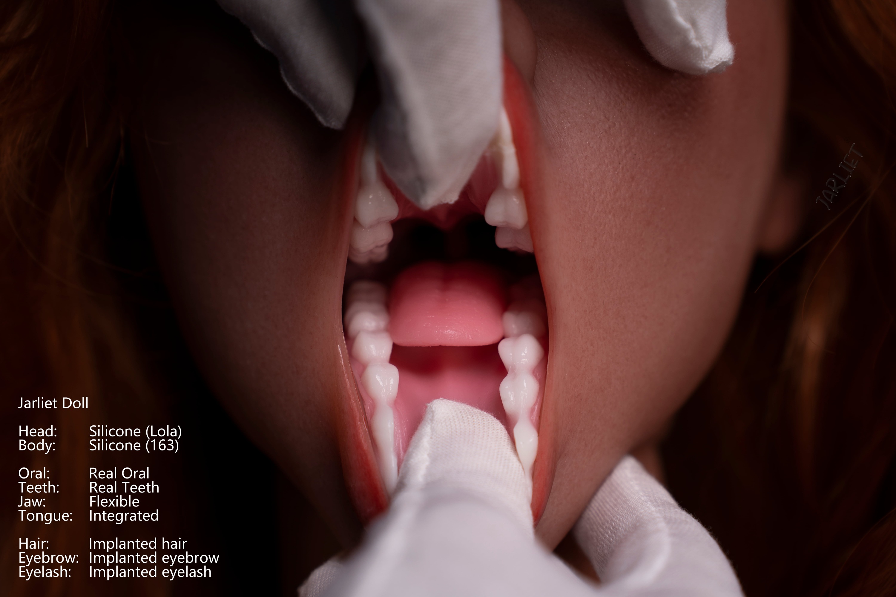 Jarliet | Lola - 5ft 3/163cm Realistic ROS Head Full Silicone Sex Doll