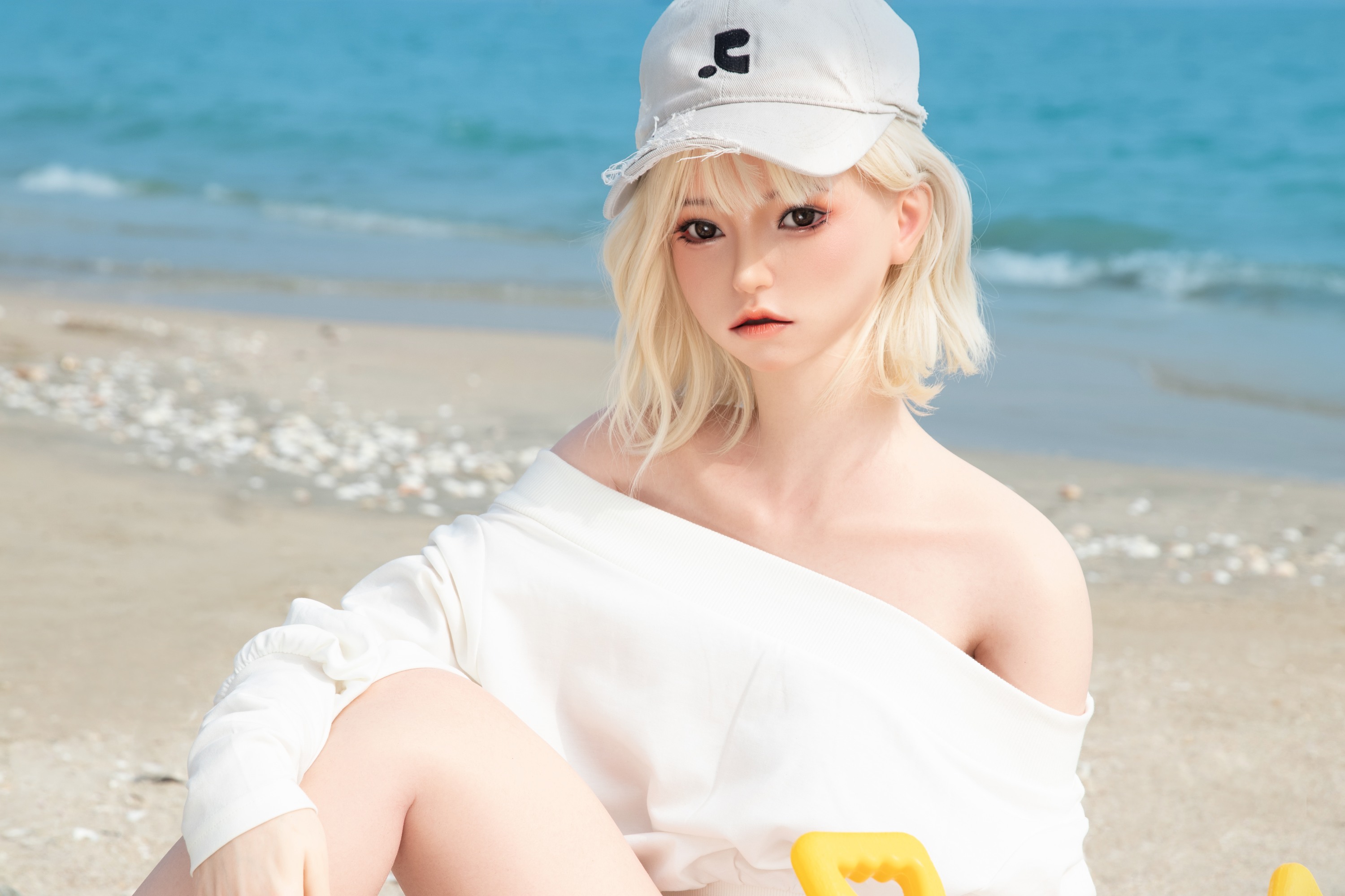 WSG | Emma - 164cm/5ft 5 B-Cup Blonde Realistic Full Silicone Sex Doll