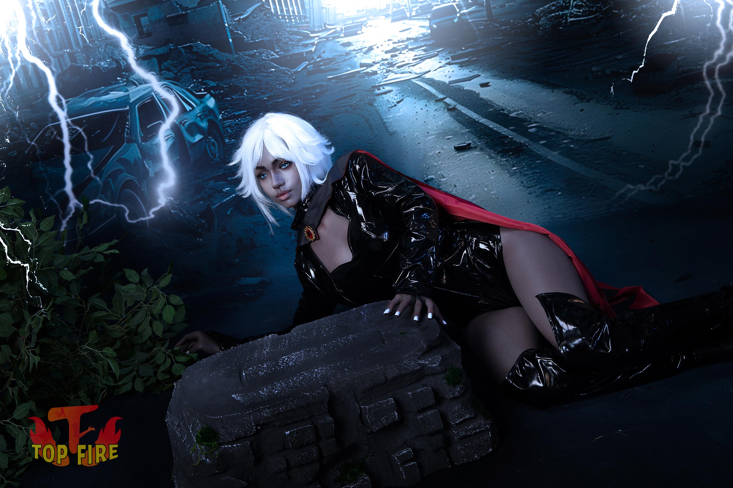 Top Fire | Storm 5ft 2/158cm White-Haired Thunder Queen Sex Doll