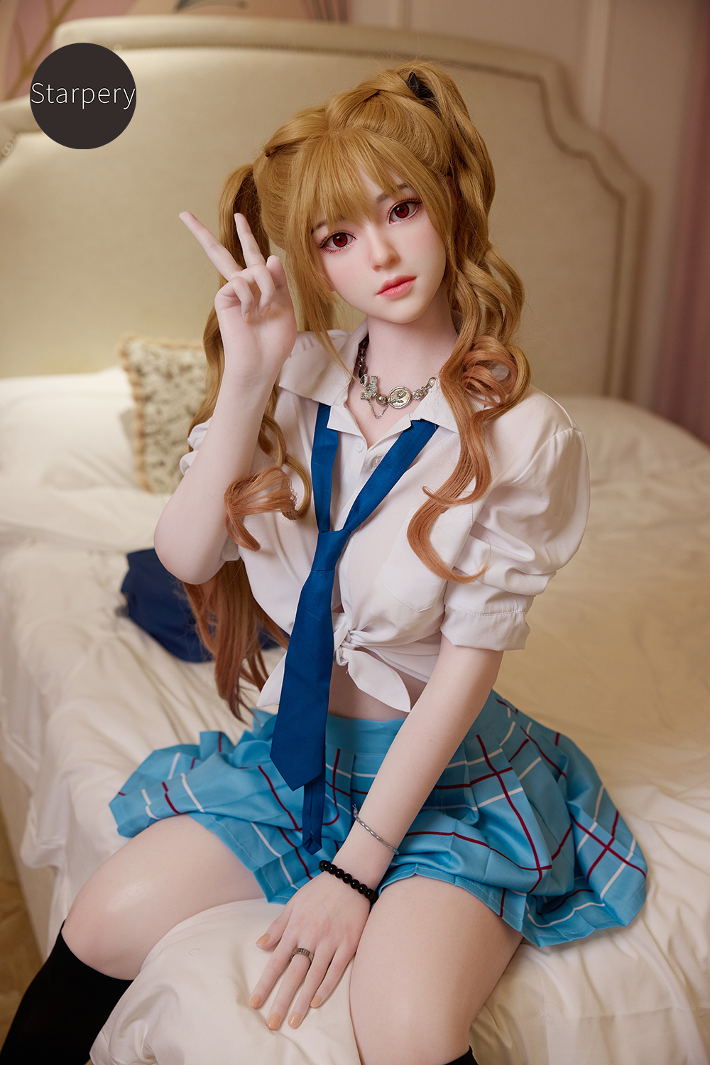 Starpery丨Asuka - 5ft 4/163cm C-Cup Cosplay Silicone Sex Doll(In Stock US)