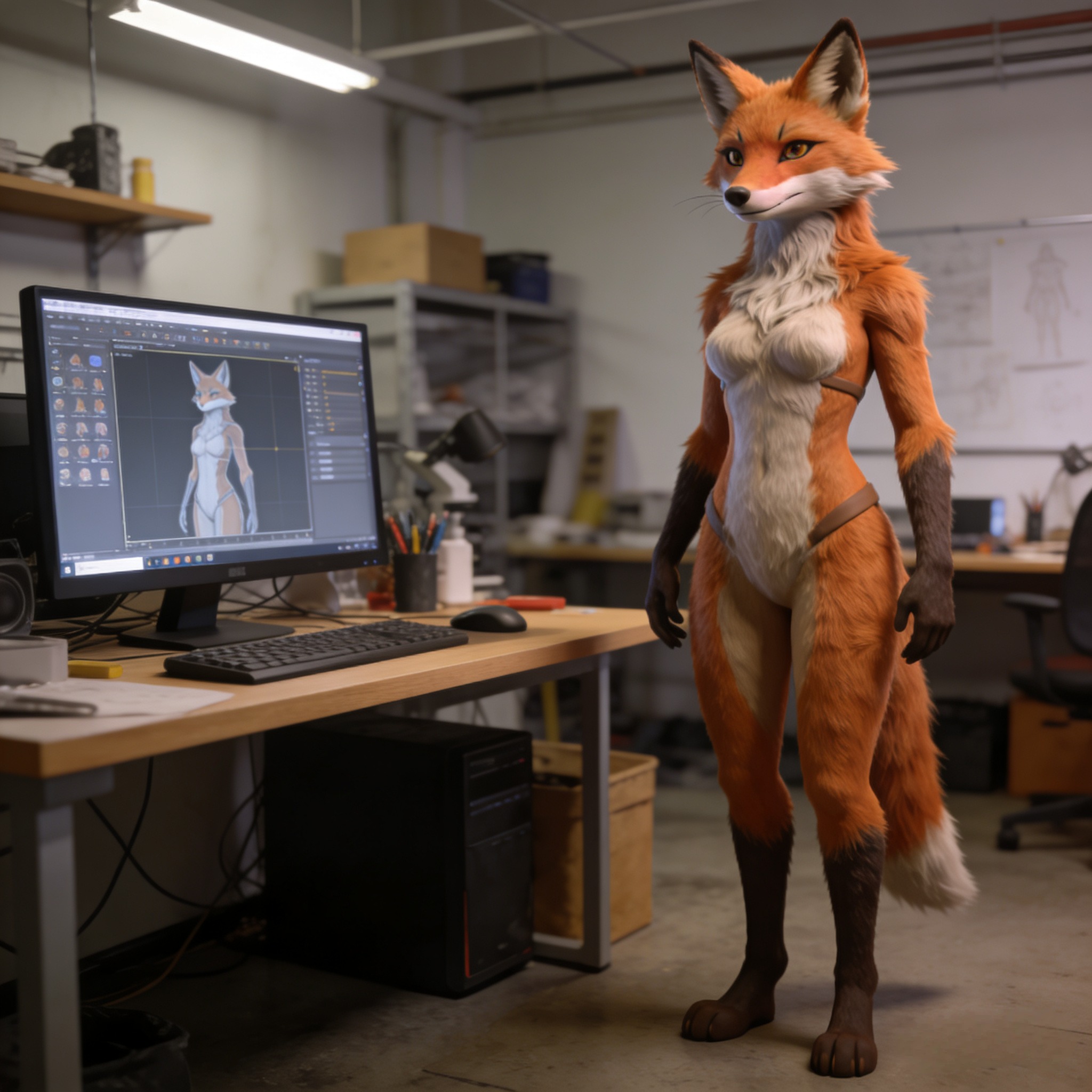 Custom Full Body Furry Sex Doll Made From Photos