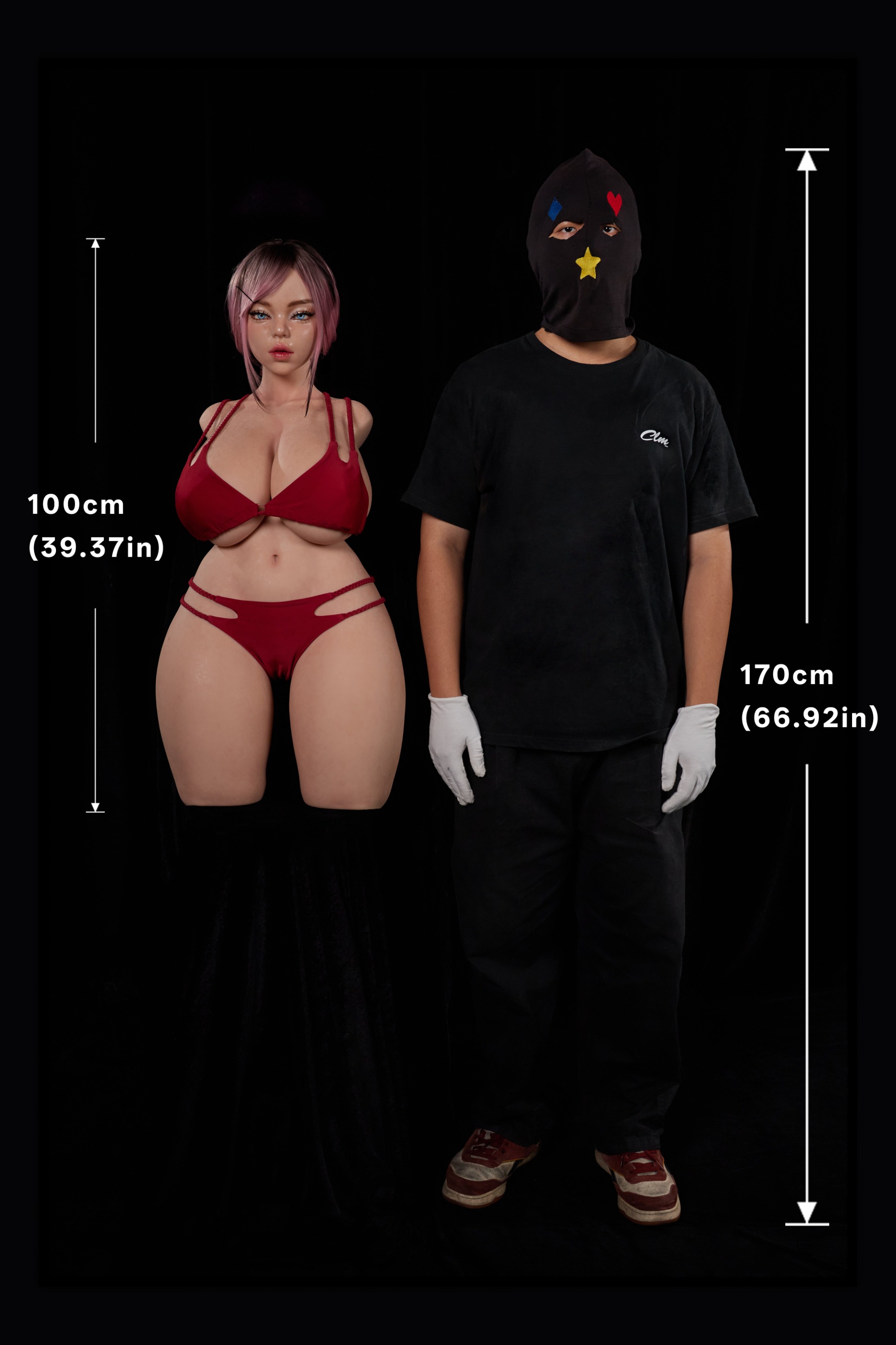 Climax Doll | Rhea - 3ft 3/100cm K-Cup BBW Silicone Sex Torso