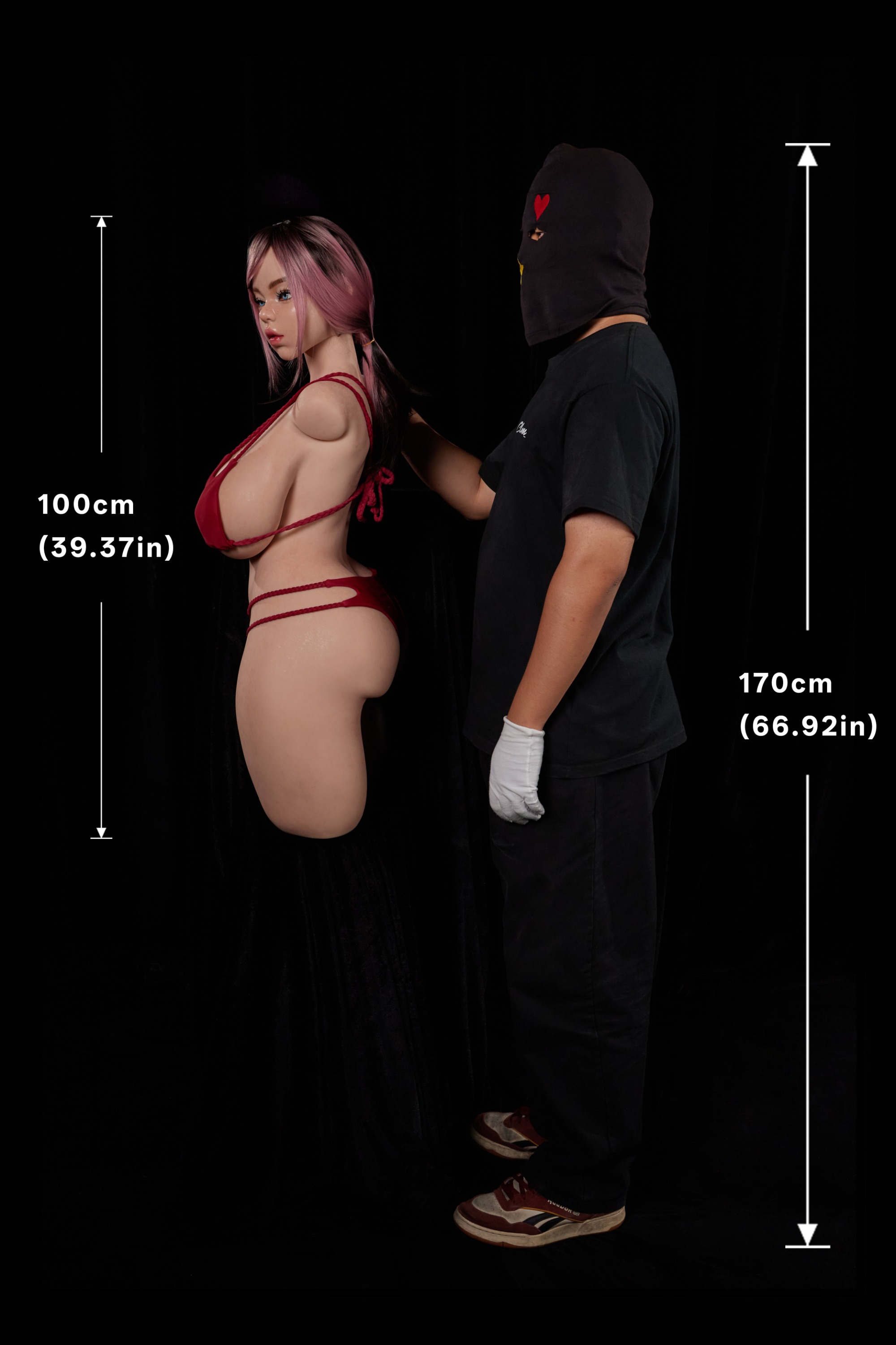 Climax Doll | Rhea - 3ft 3/100cm K-Cup BBW Silicone Sex Torso