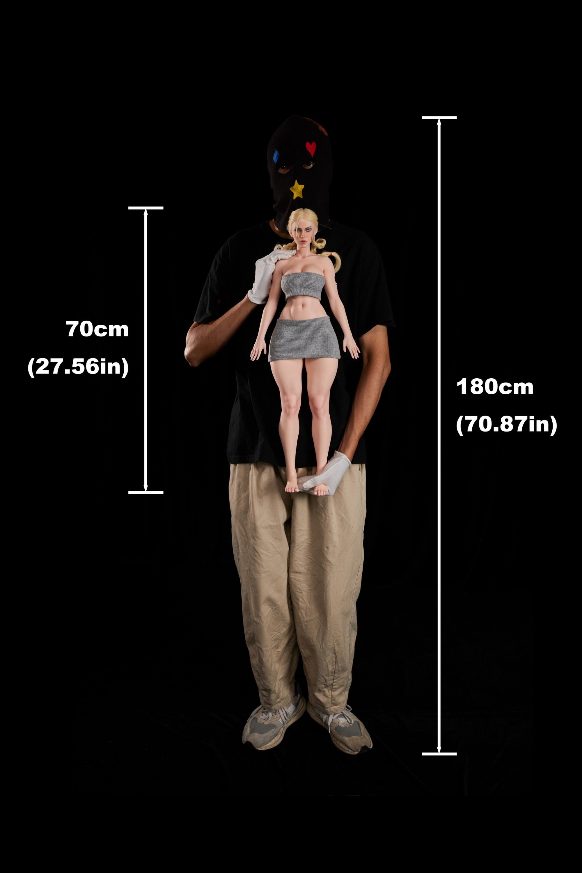 Climax | Freya - 5kg/11.1lbs Muscular Game Cosplay Silicone Love Doll