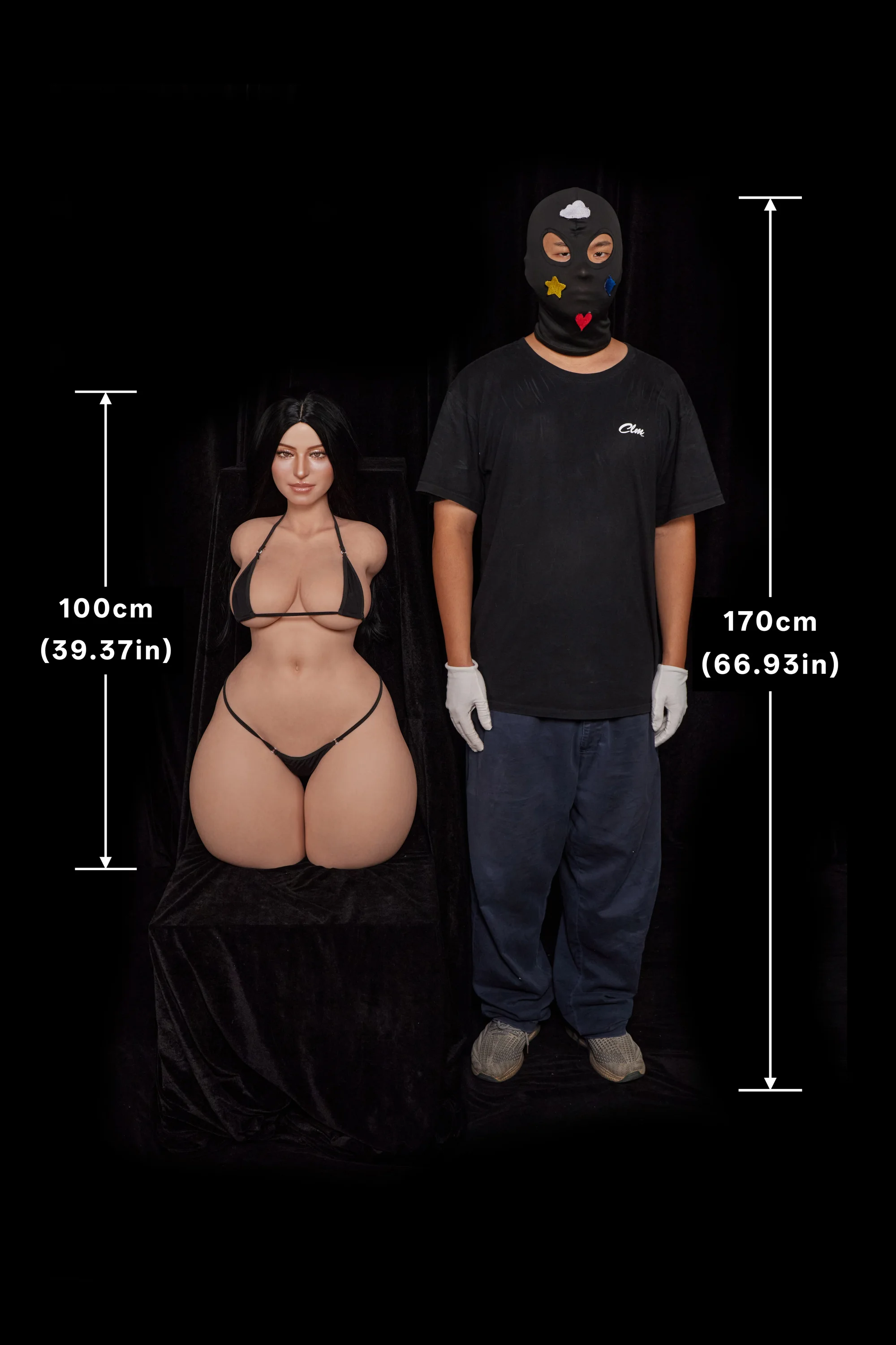Climax | Renata - 40.9in/104cm BBW Full Silicone Sex Torso