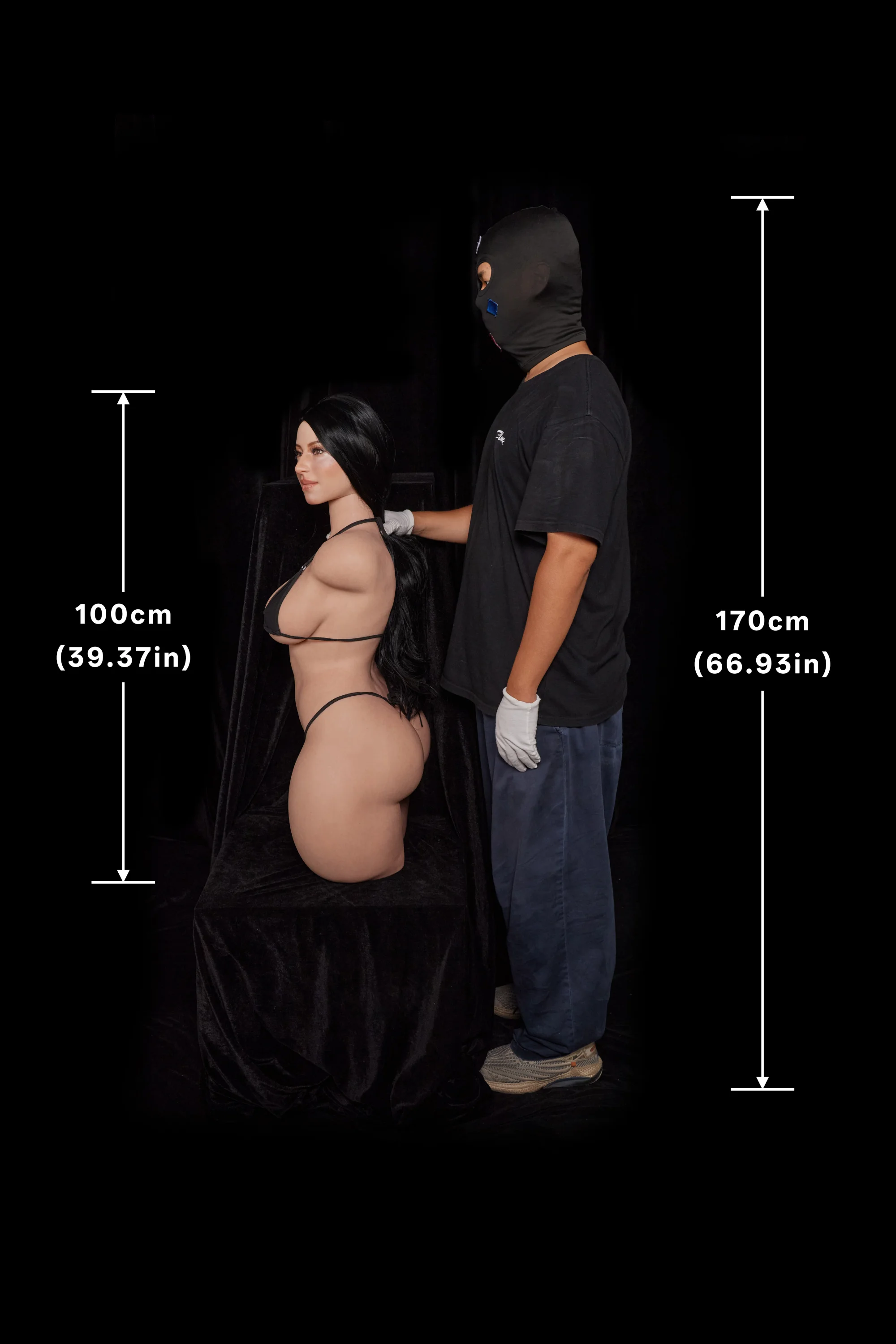Climax | Renata - 40.9in/104cm BBW Full Silicone Sex Torso